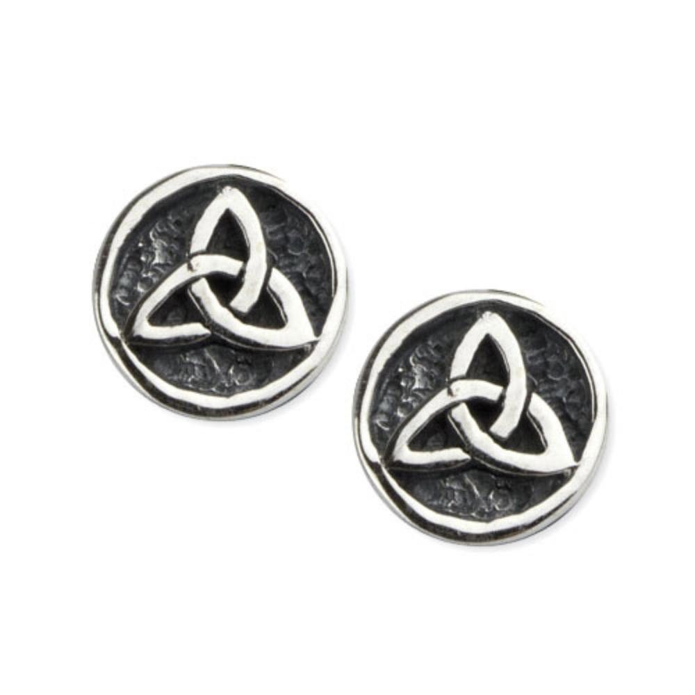 etNox Paar Ohrstecker Triquetra Ohrringe: 925 Silber Ohrstecker von etNox