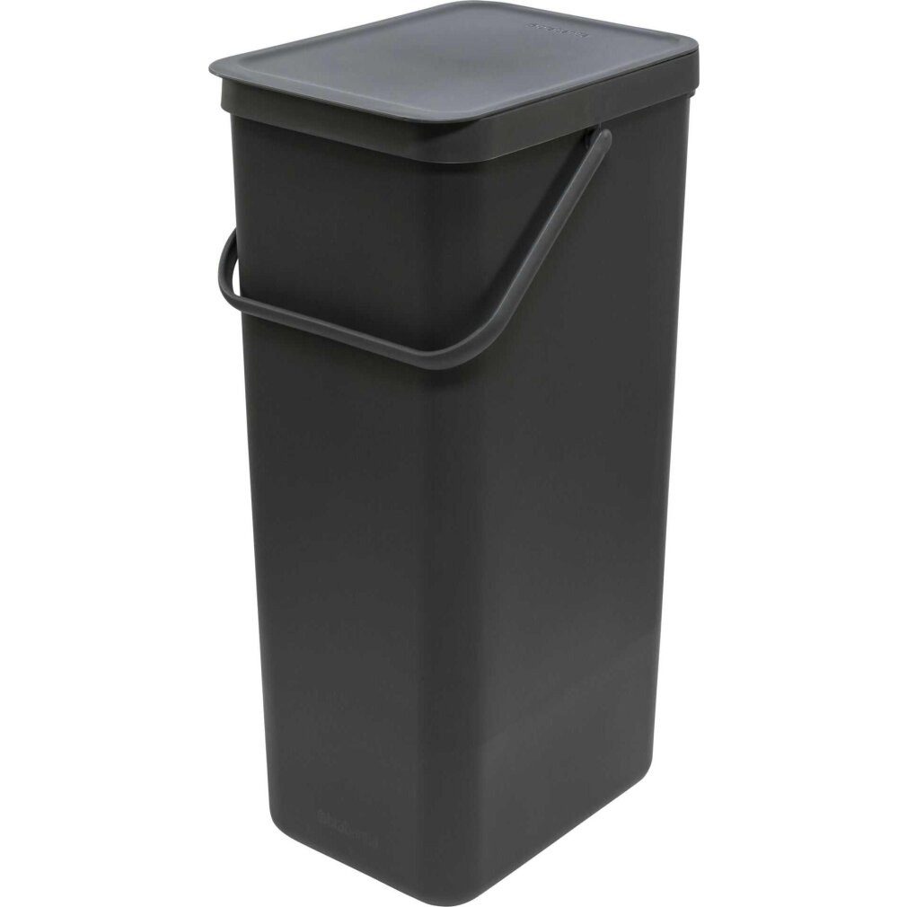 Brabantia Mülltrennsystem Sort & Go Behälter 40l Dark Grey