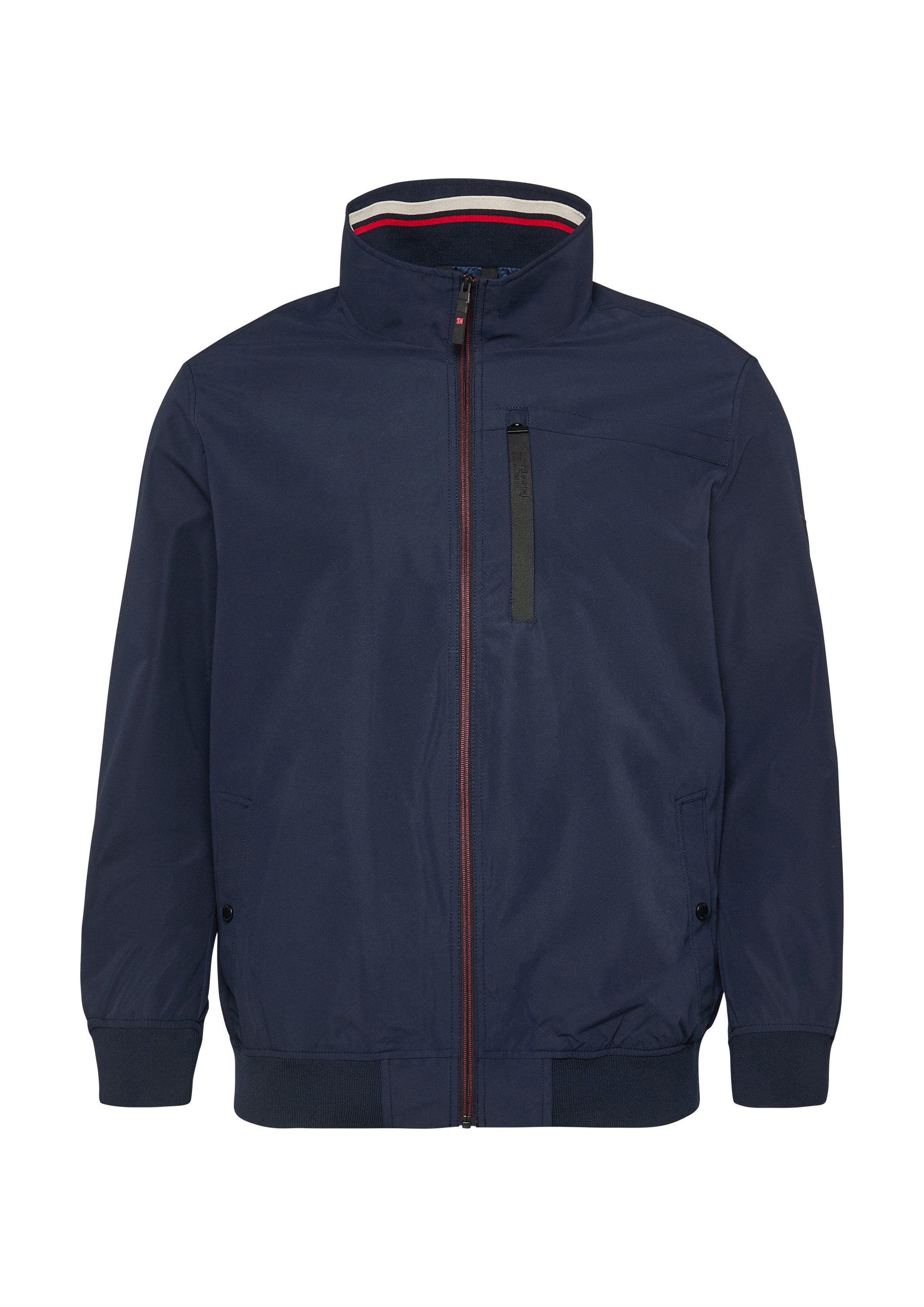 s.Oliver Funktionsjacke Outdoor-Jacke Sportiver Blouson mit Stehkragen und Rippbündchen