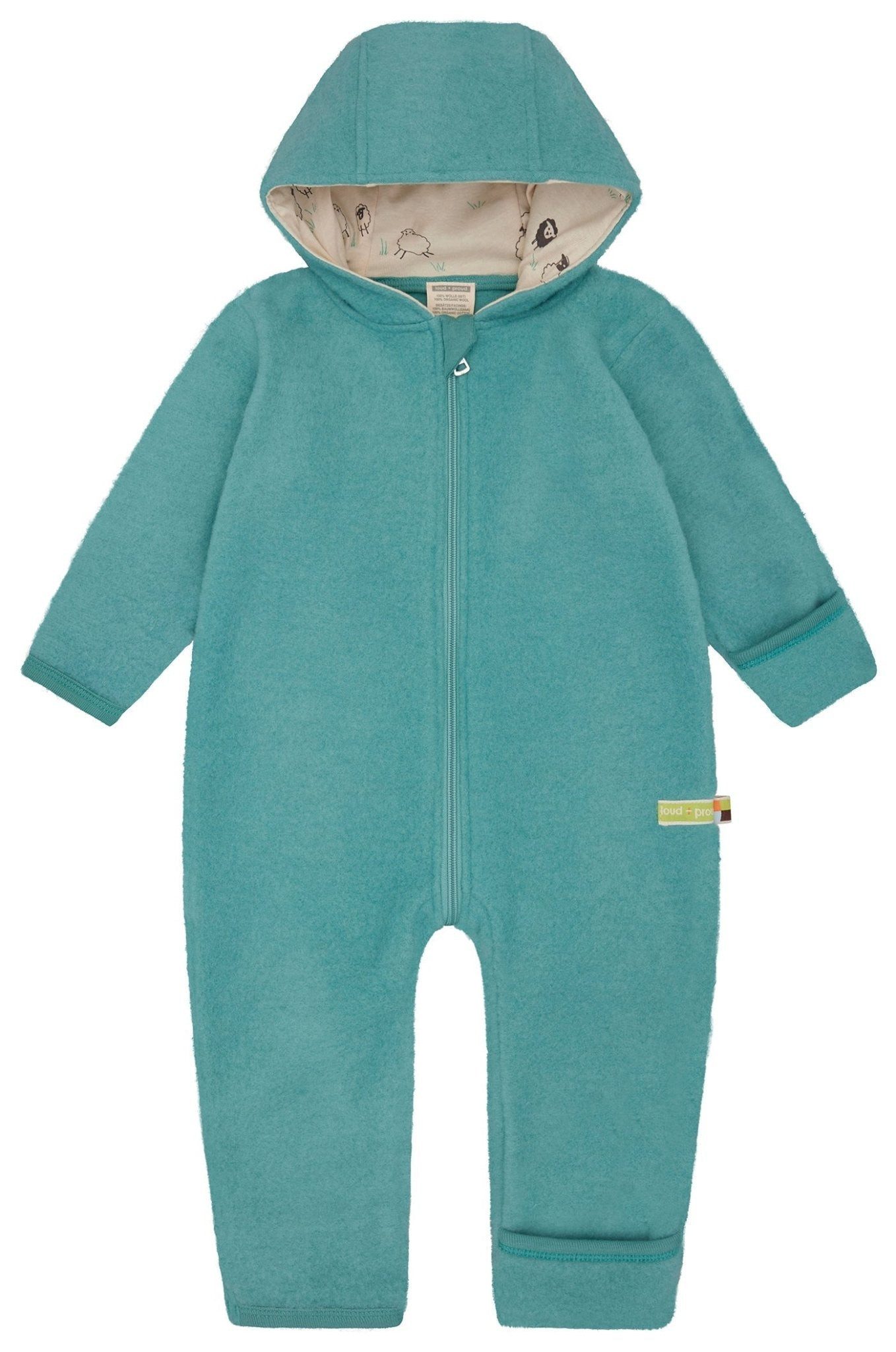 loud + proud Overall aus Wollfleece