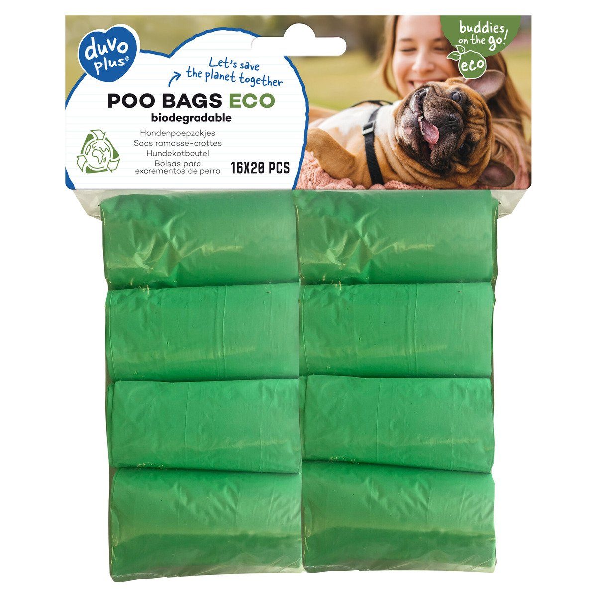 Hundekotbeutel Hundekotbeutel Eco biodegradable grün