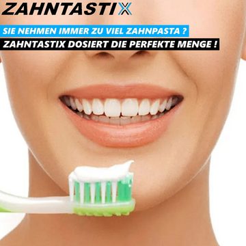 MAVURA Zahnbürstenhalter ZAHNTASTIX Zahnpastaspender Automatischer Zahnpasta, Spender automatisch Zahnpasta Automat mit Zahnbürstenhalter