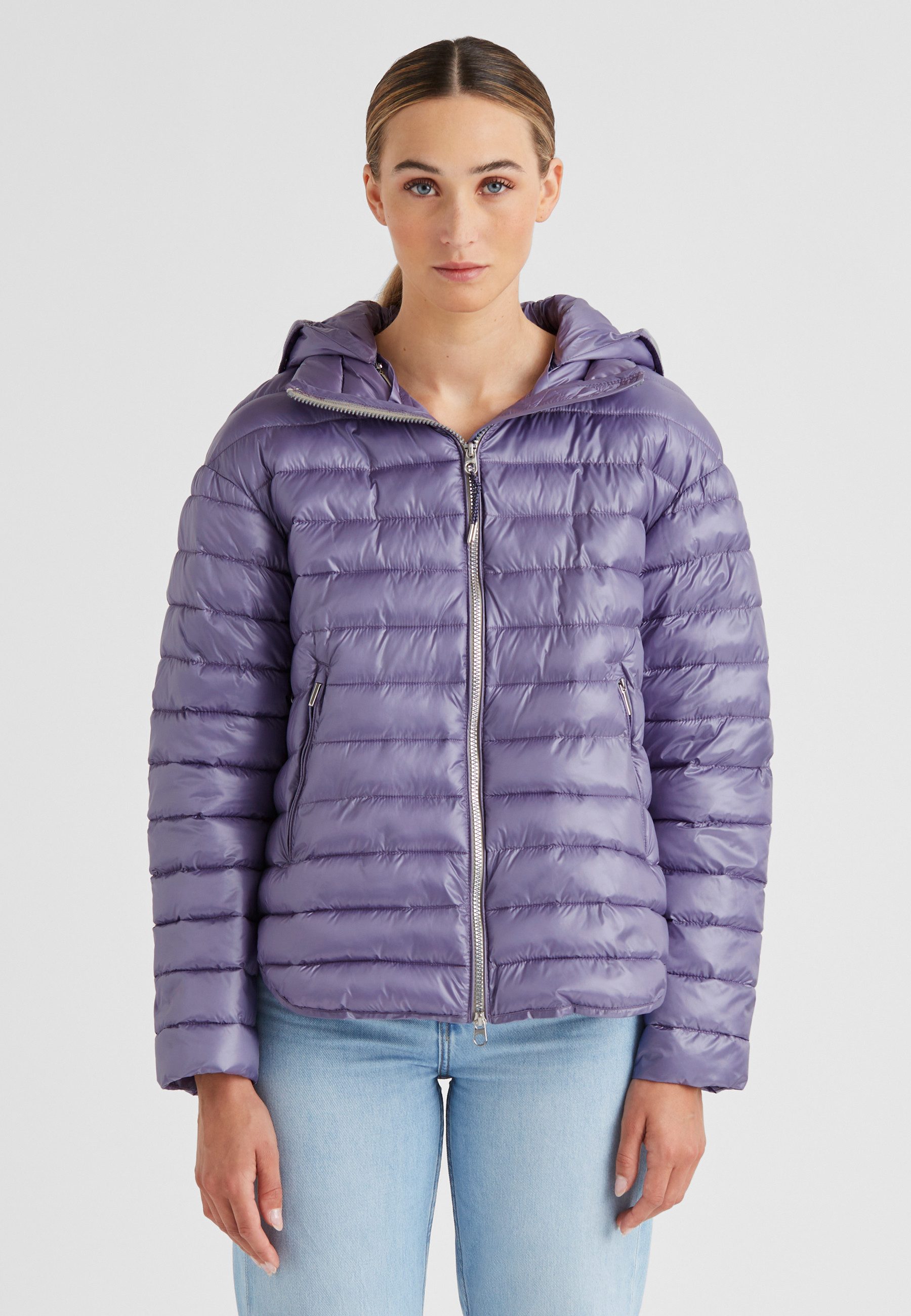 Milestone Steppjacke MSAmelia Damen Übergangsjacke Jacke gesteppt lockere Passform