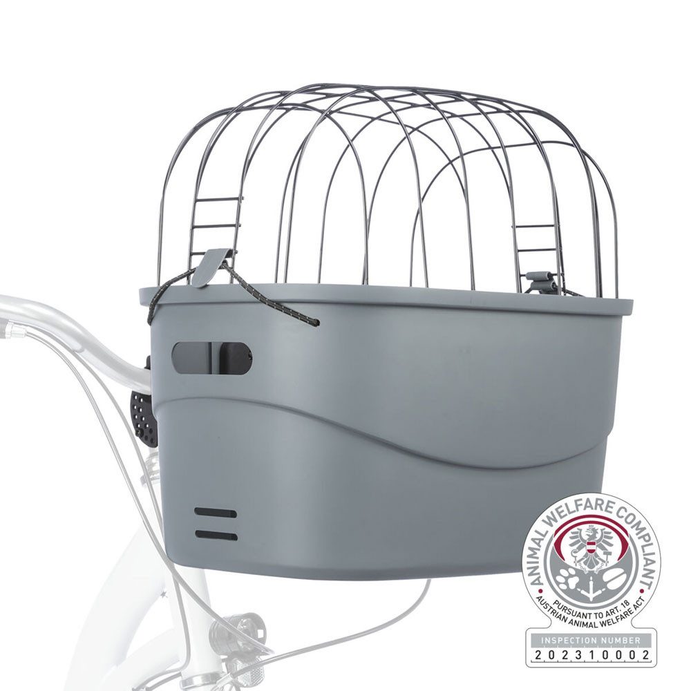 TRIXIE Tierfahrradkorb Trixie Front-Fahrradkorb aus Kunststoff