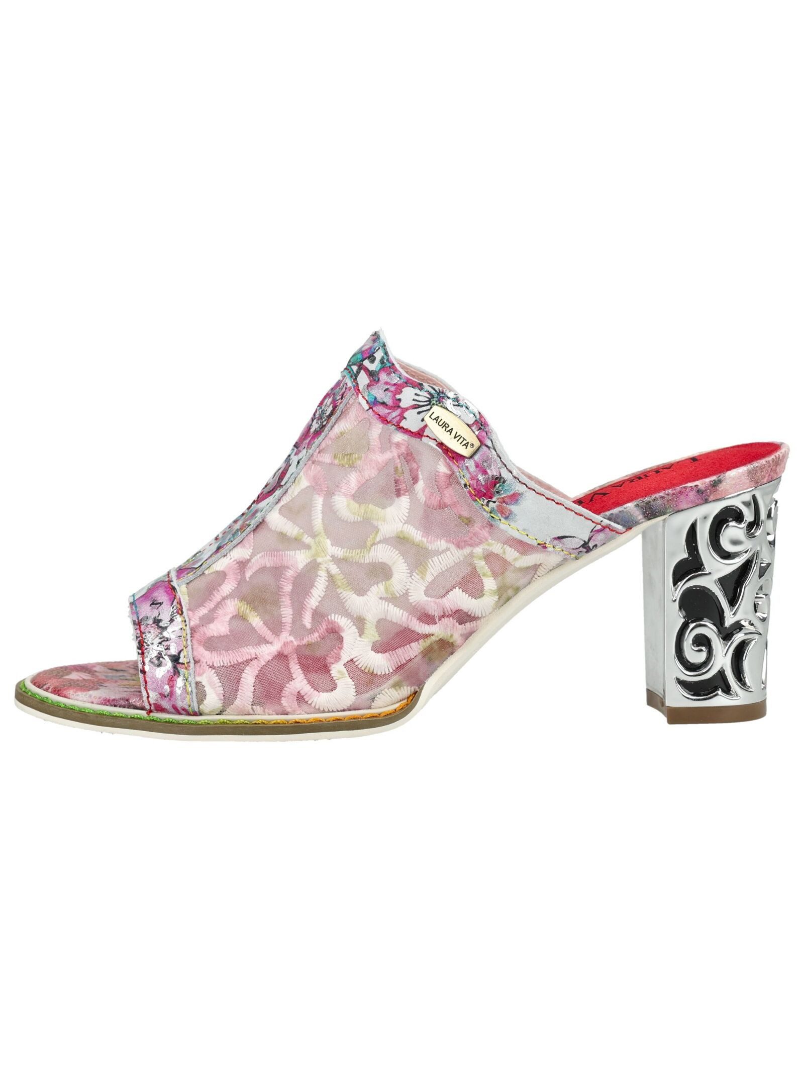 LAURA VITA LAURA VITA Pantoletten Leder/Textil Pantolette