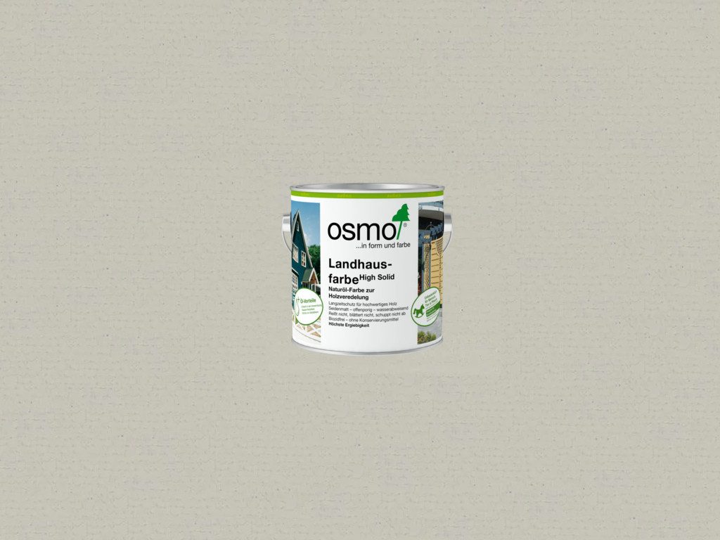 osmo Wetterschutzfarbe Landhausfarbe 2708 Kieselgrau
