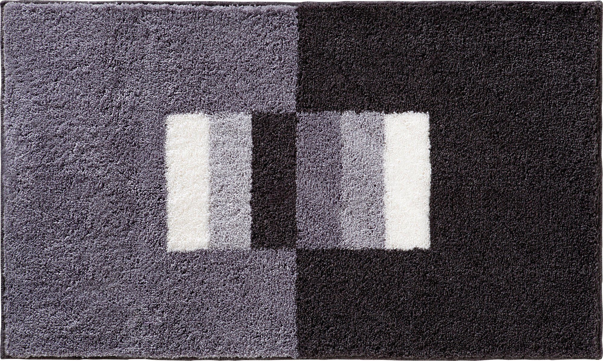 Erwin Müller Badematte Badematte "Korfu", Höhe 20 mm, eckig, Streifen/Grafik
