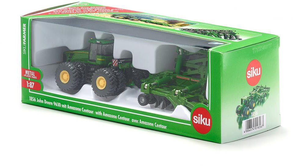 Siku Spielzeug-Traktor SIKU Farmer, John Deere 9630 mit Amazone Centaur (18 günstig online kaufen