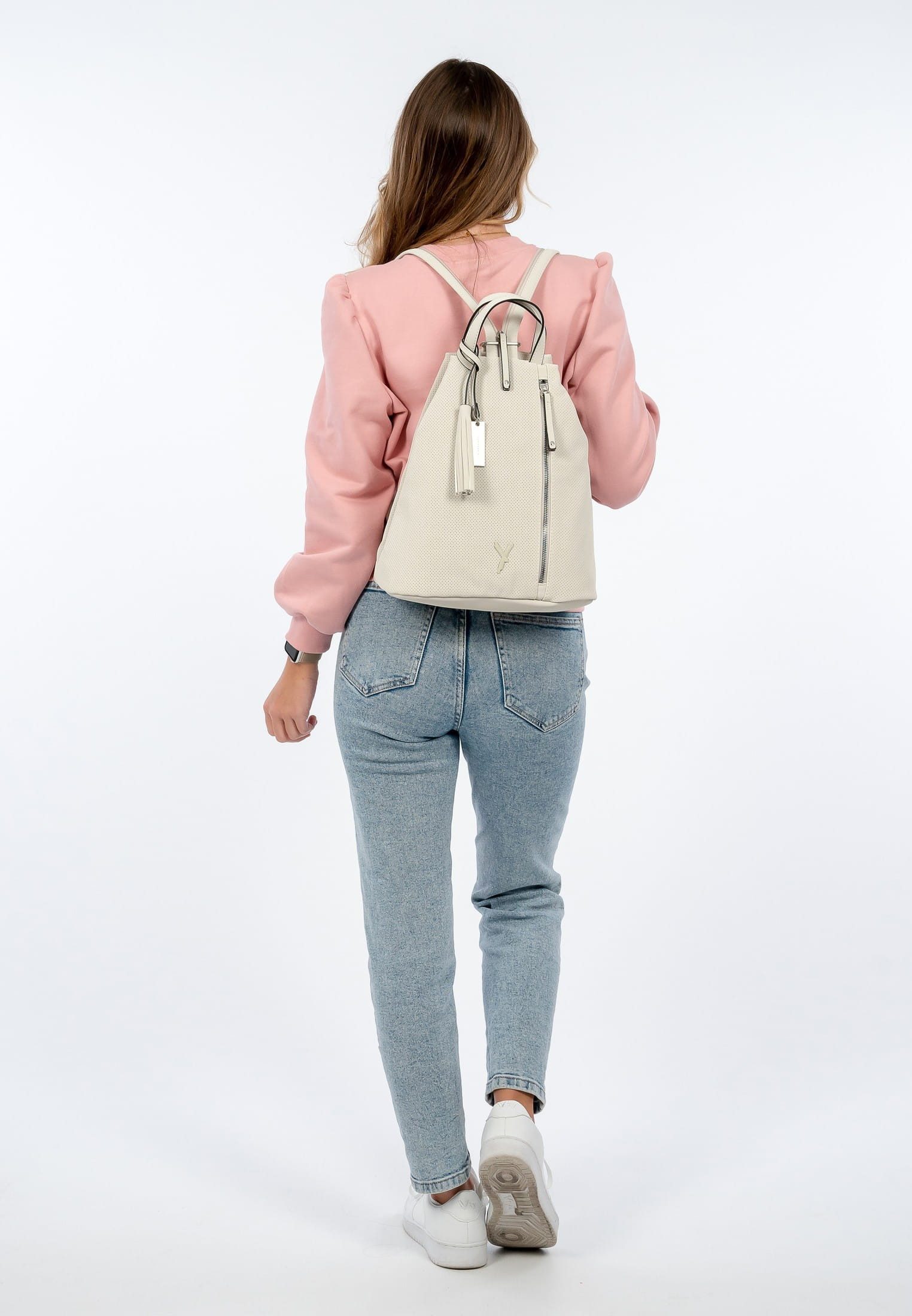 SURI FREY Cityrucksack SFY Romy, Logo Anhänger