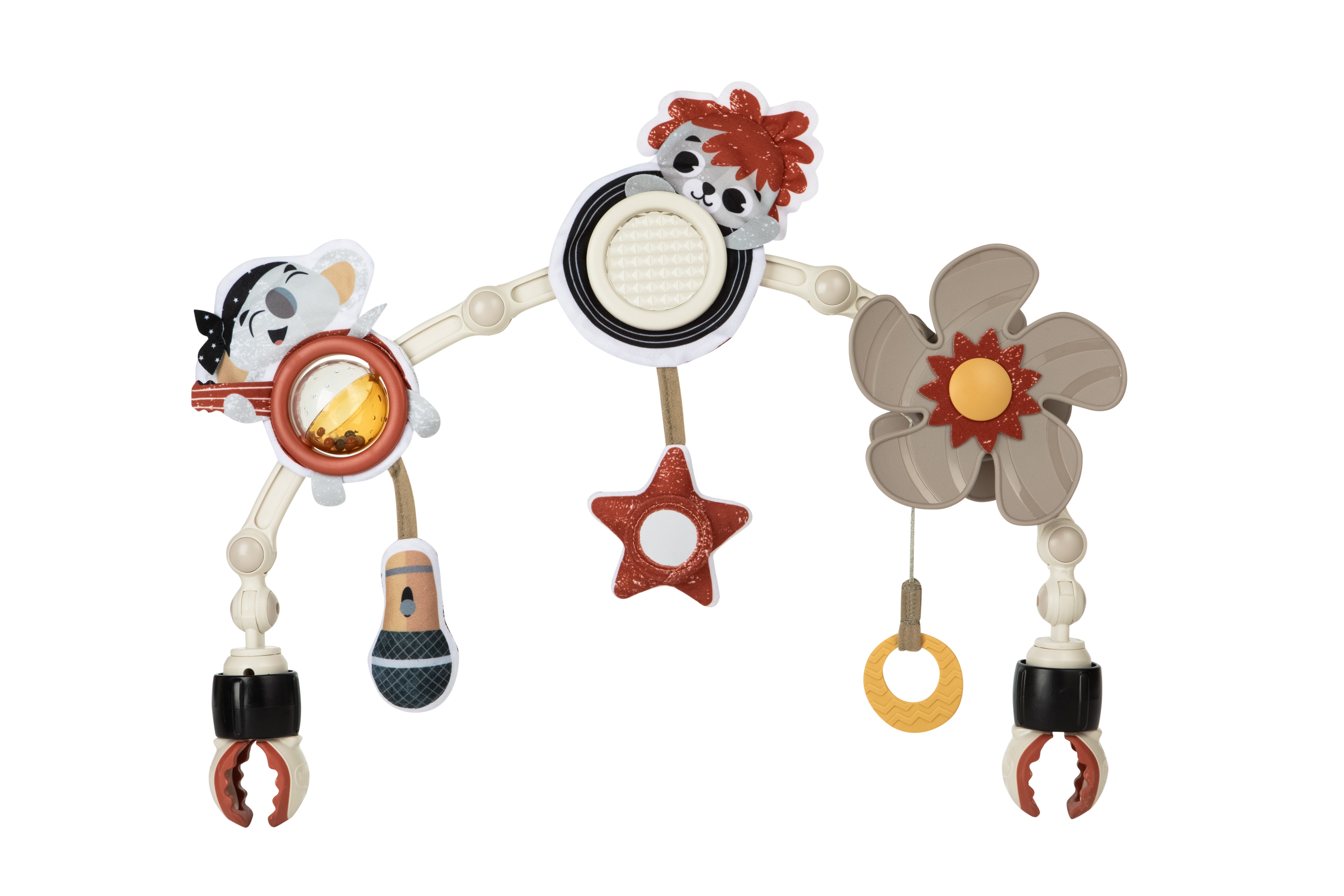 Tiny Love Babyspiegel Tiny Love Sunny Stroll Spielbogen mit Rasseln, 0 Mon.+, anpassbare Cli