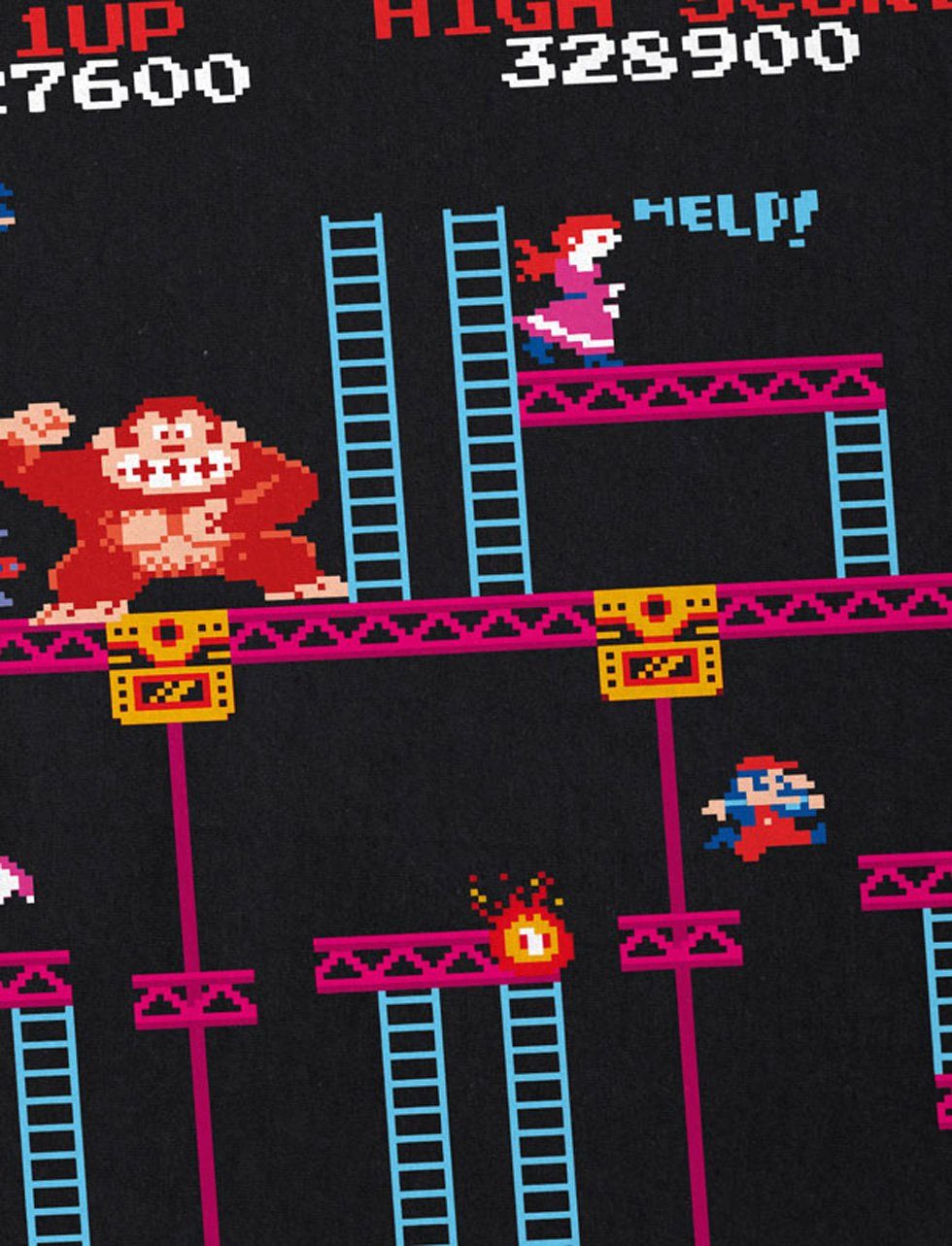 style3 T-Shirt Donkey Kong Elevator Level günstig online kaufen