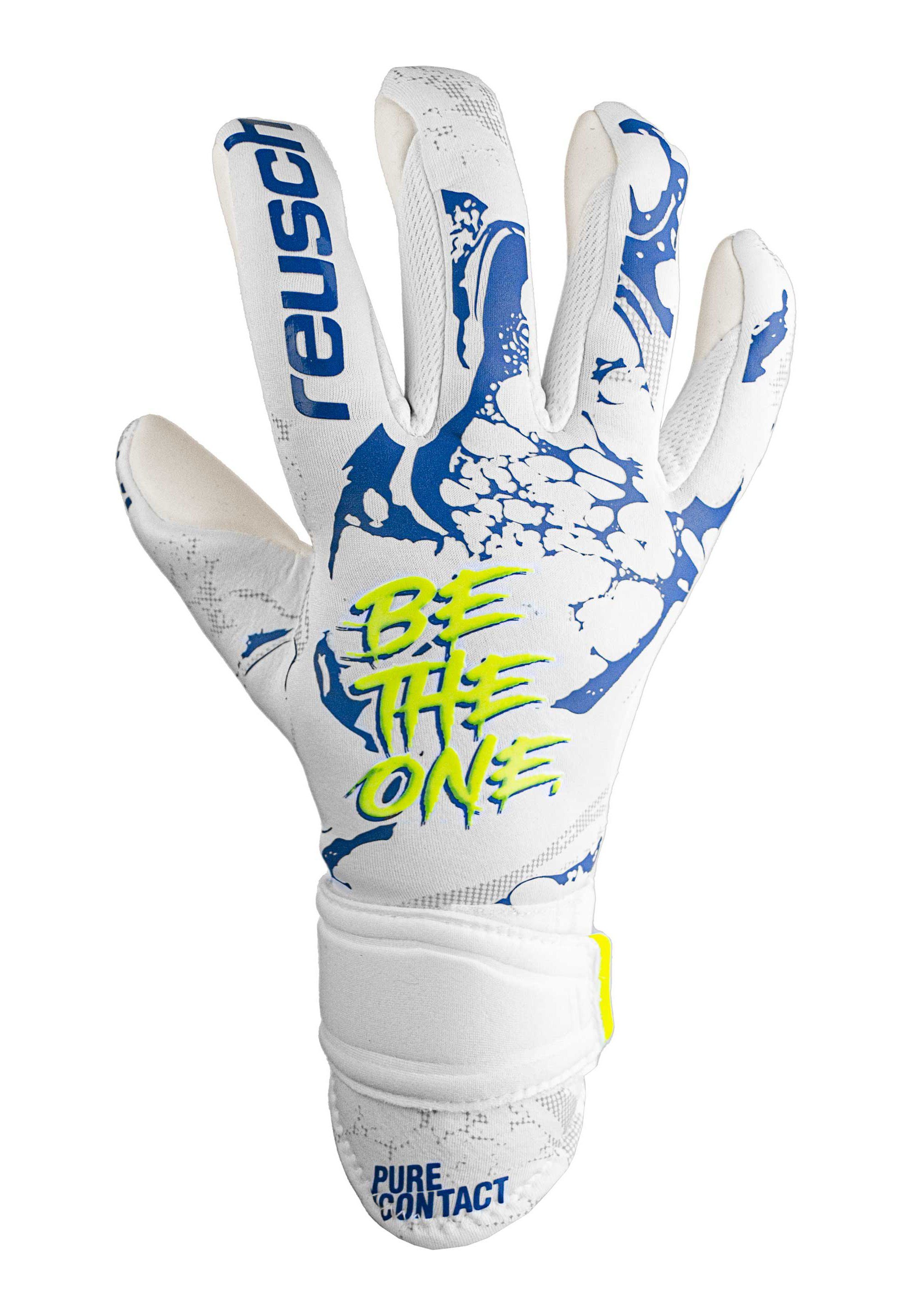 Reusch Torwarthandschuhe Pure Contact Silver Junior mit sehr gutem Grip