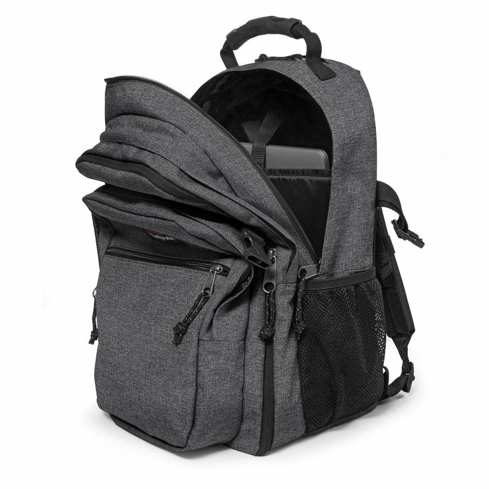 Eastpak Tagesrucksack TUTOR Black Denim, schwarz Laptopfach Hauptfach Tasch günstig online kaufen