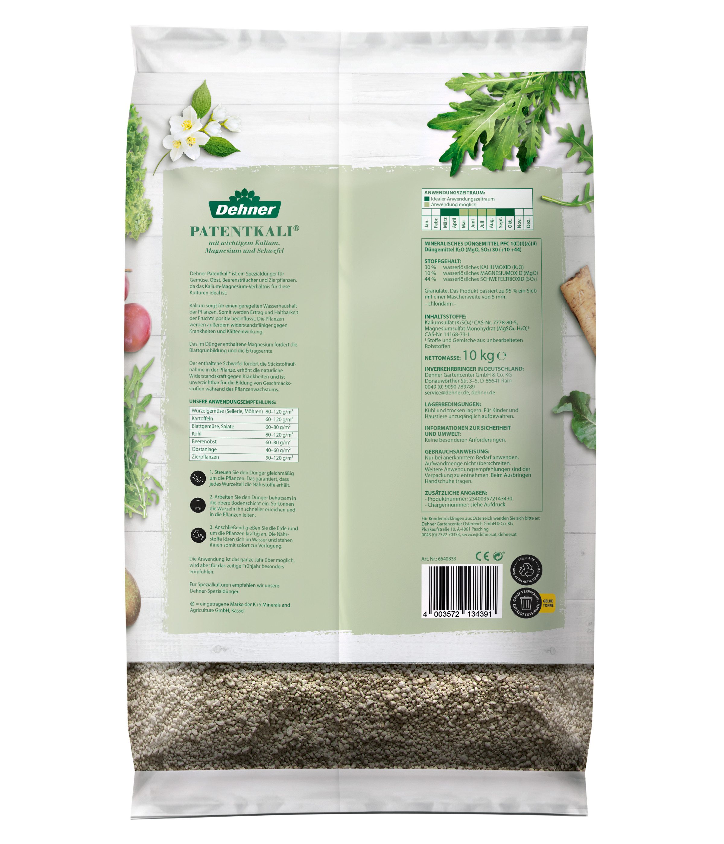 Thumbnail - Dehner Gartendünger Dehner Patentkali®, 10 kg