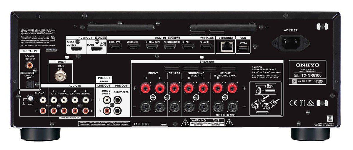 Onkyo TXNR6100M2 Verstärker