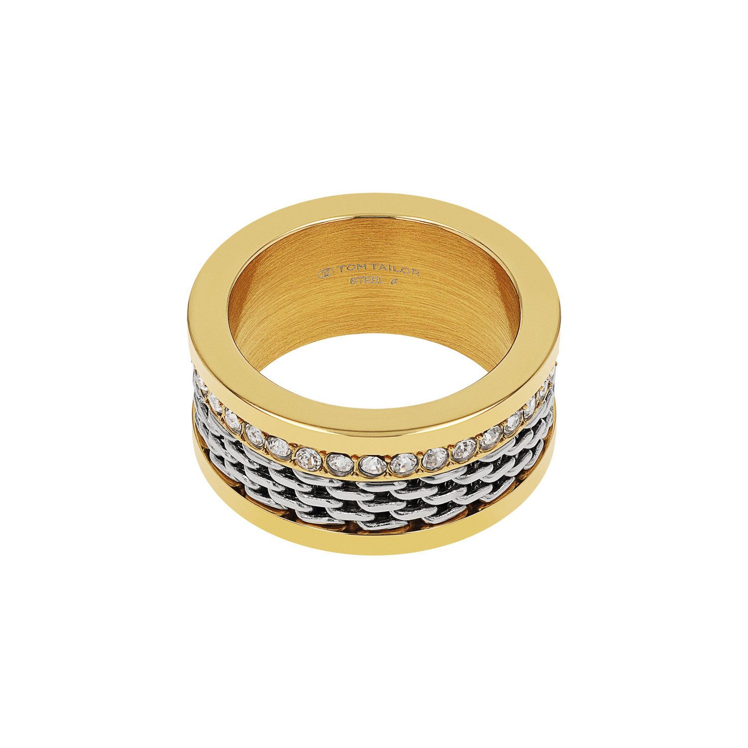 TOM TAILOR Fingerring, mit Zirkonia (synth)