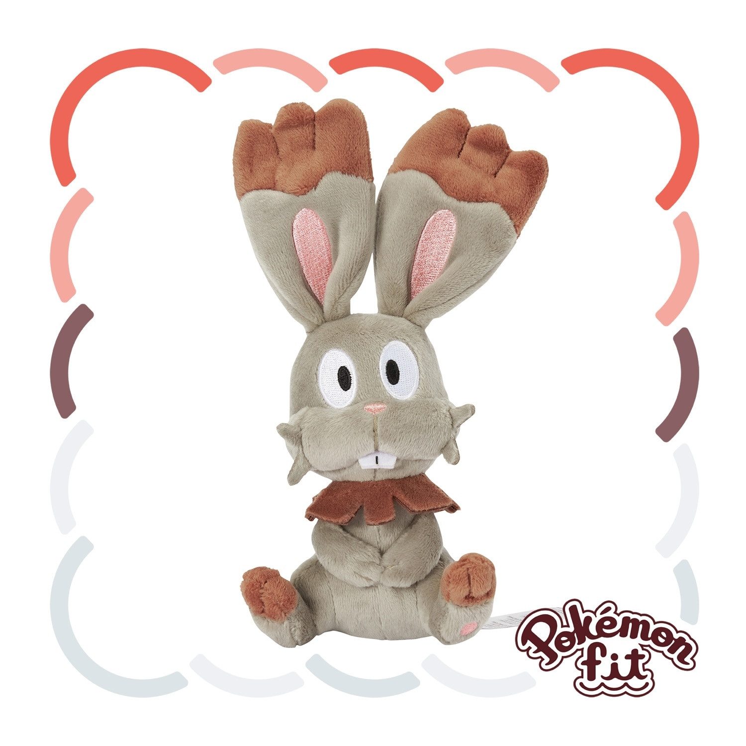 Pokémon Center Plüschfigur Pokemon Scoppel Kuscheltier - 20 cm Plüschtier Bunnelby
