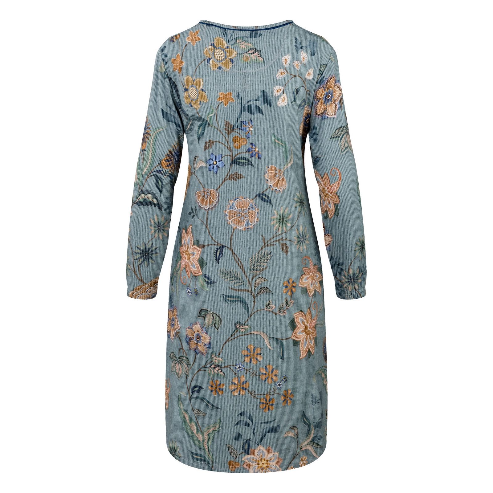 PiP Studio Nachthemd Destiny Long Sleeve Nightdress Safari Bloom mit floralem Muster