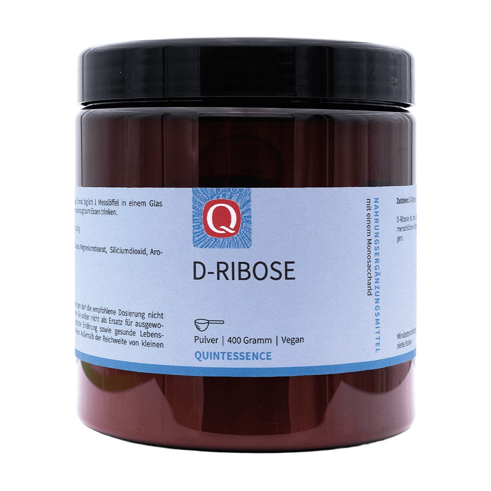 Quintessence D-Ribose - Ein spezielles Zuckermolekül Pulver, 400 g