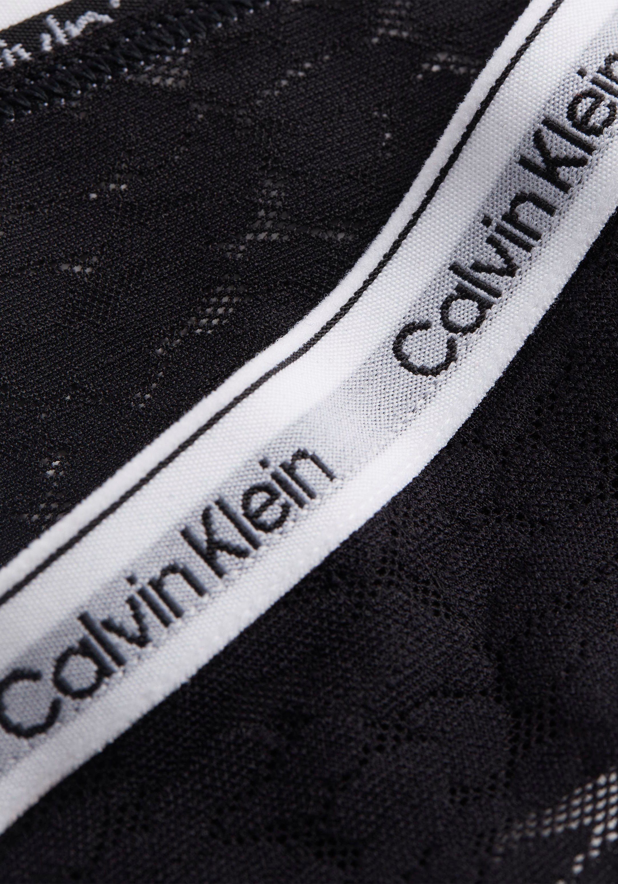 Calvin Klein Underwear T-String HIGH LEG THONG mit CK-Logo am Bund