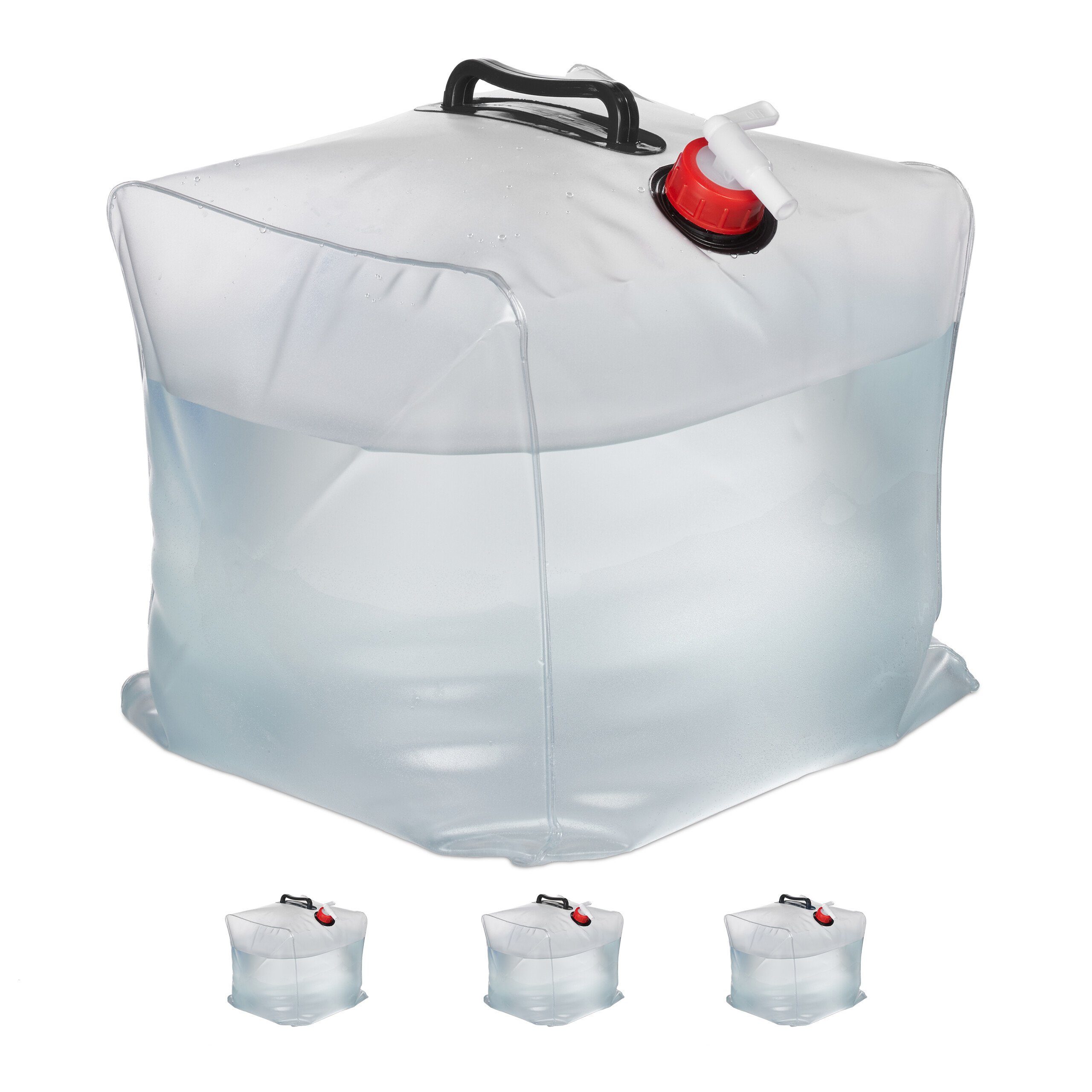 10 x 10 Liter Kanister Behälter Plastikkanister Camping BPA-frei