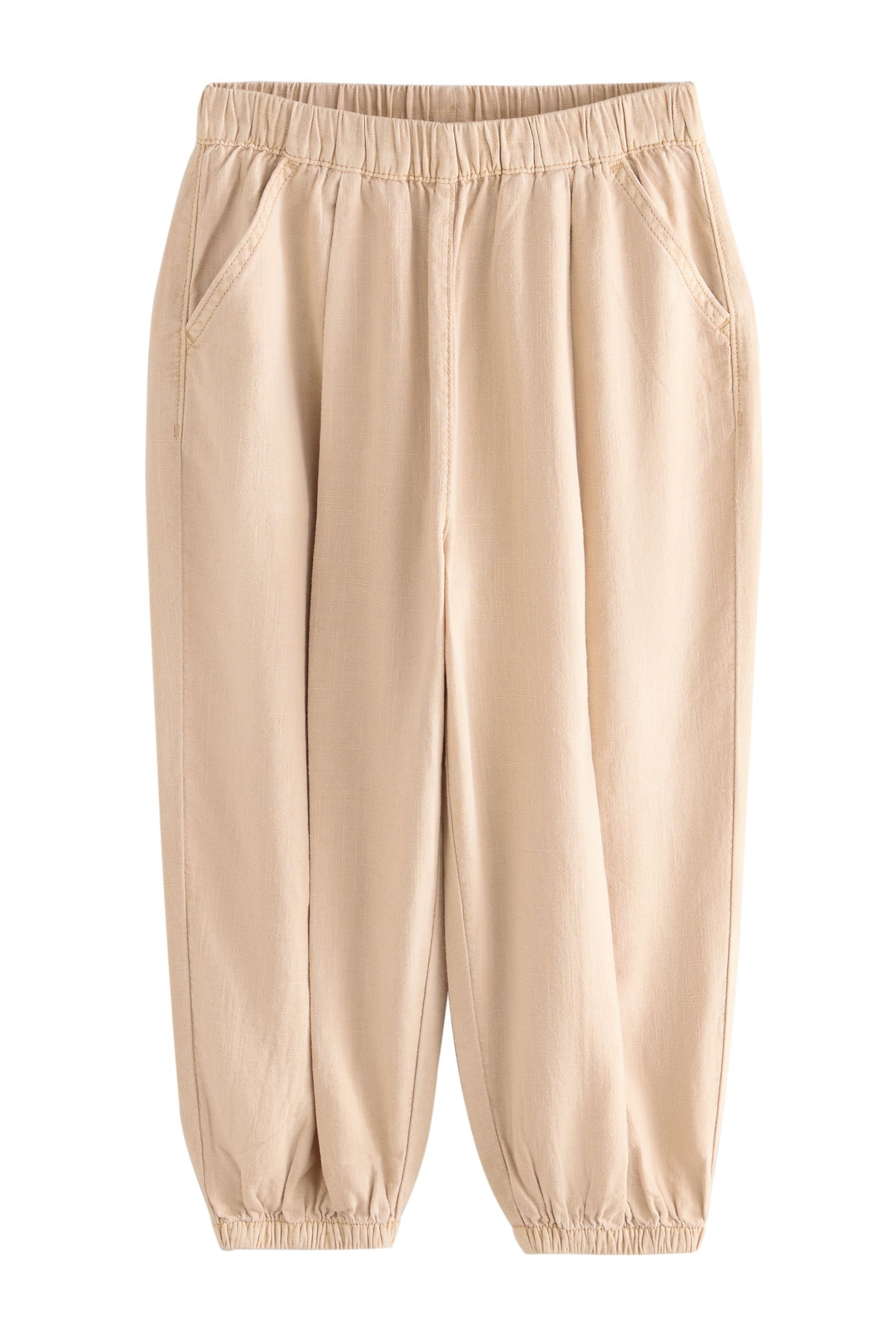 Leinenhose Leinenhose mit Bündchen