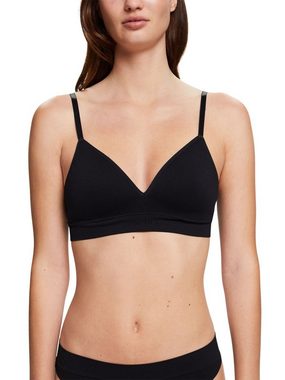 Esprit Bügelloser BH Nahtloser, wattierter Bralette mit Logo