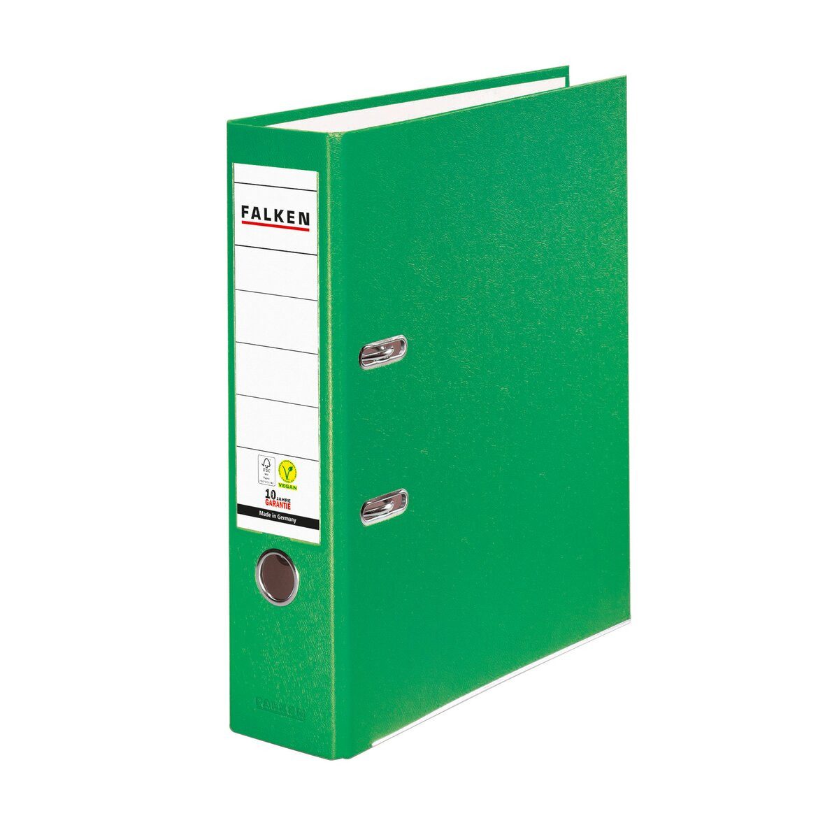 Falken Aktenordner Ordner PP-Color A4 80mm vegan hellgrün
