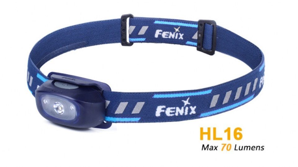 Fenix LED Taschenlampe Fenix LED Stirnlampe HL16 - Blau