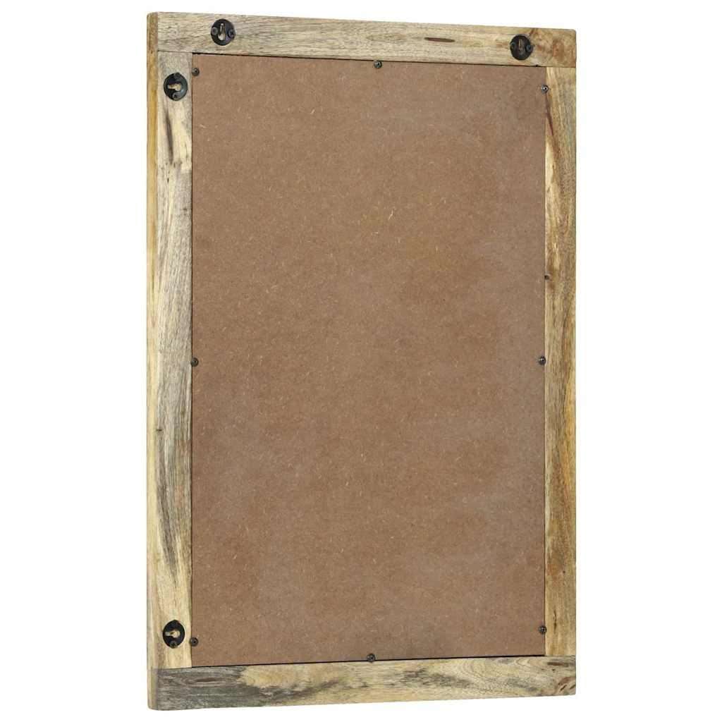 vidaXL Spiegel Badezimmer Spiegel Natur 50 x 2,5 x 70 cm Rechteckig (1-St)