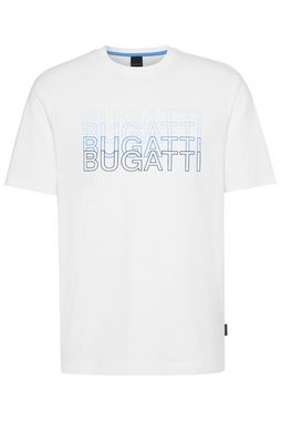 bugatti T-Shirt mit bugatti-Print