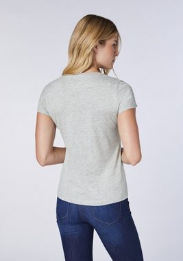 OKLAHOMA PREMIUM DENIM Print-Shirt aus softem Single Jersey