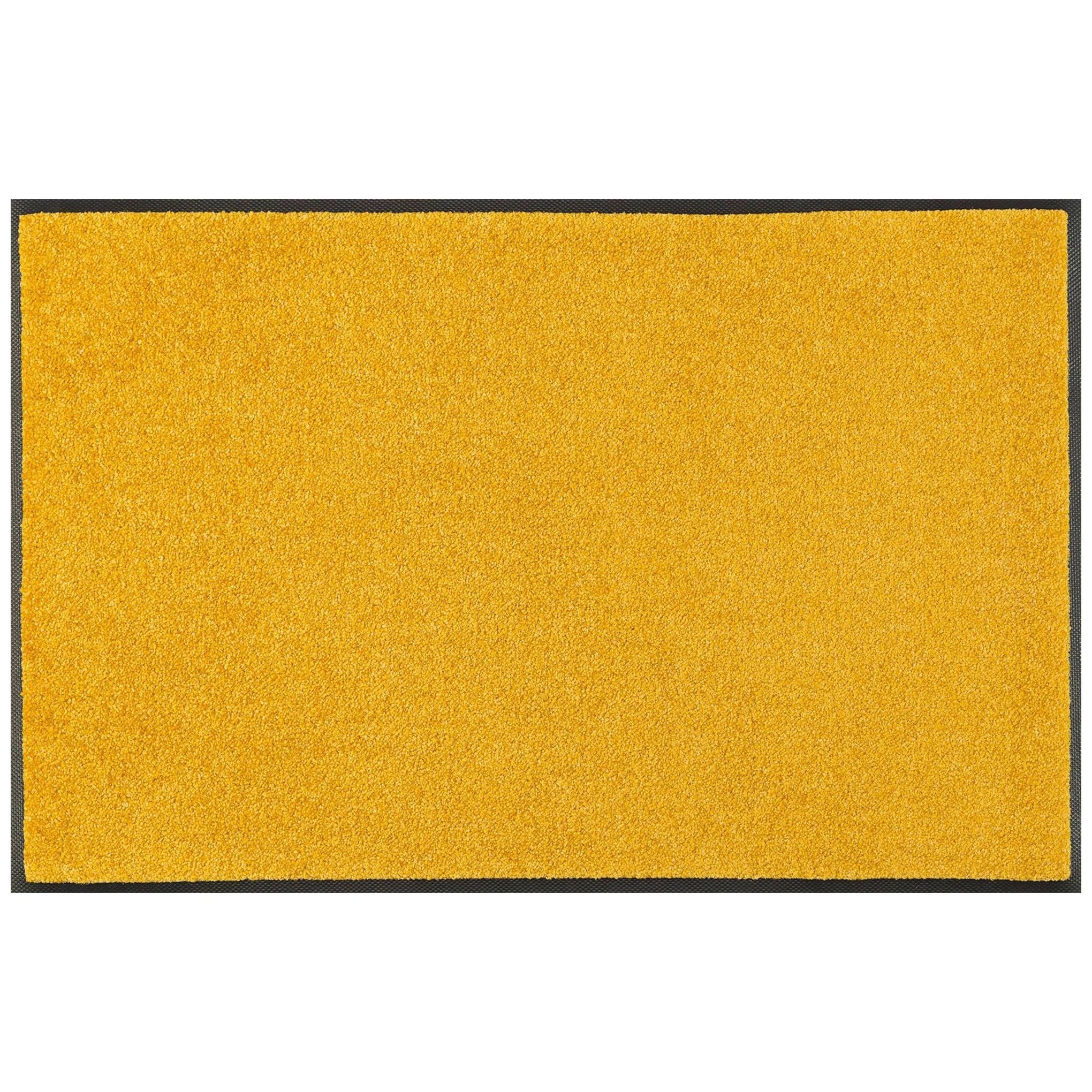 Floornovo Fußmatte Floornovo Schmutzfangmatte Honiggold waschbare günstig online kaufen