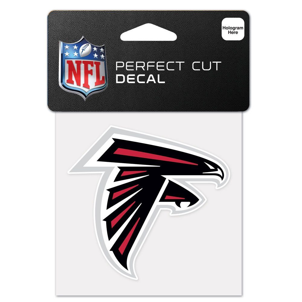 Falcons Atlanta Wanddekoobjekt NFL Aufkleber WinCraft 10x10cm
