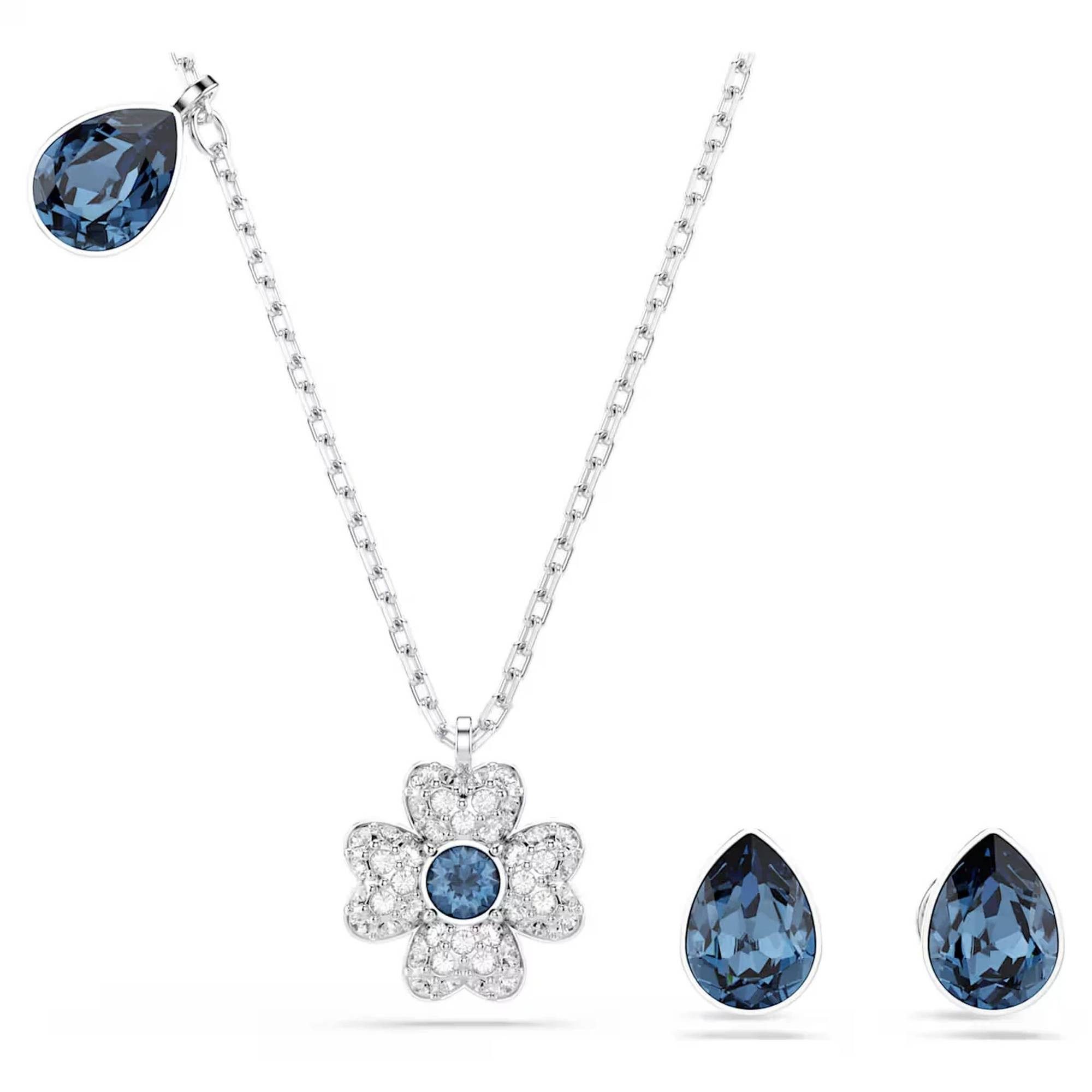 Swarovski Ohrring und Ketten Set Symbolica