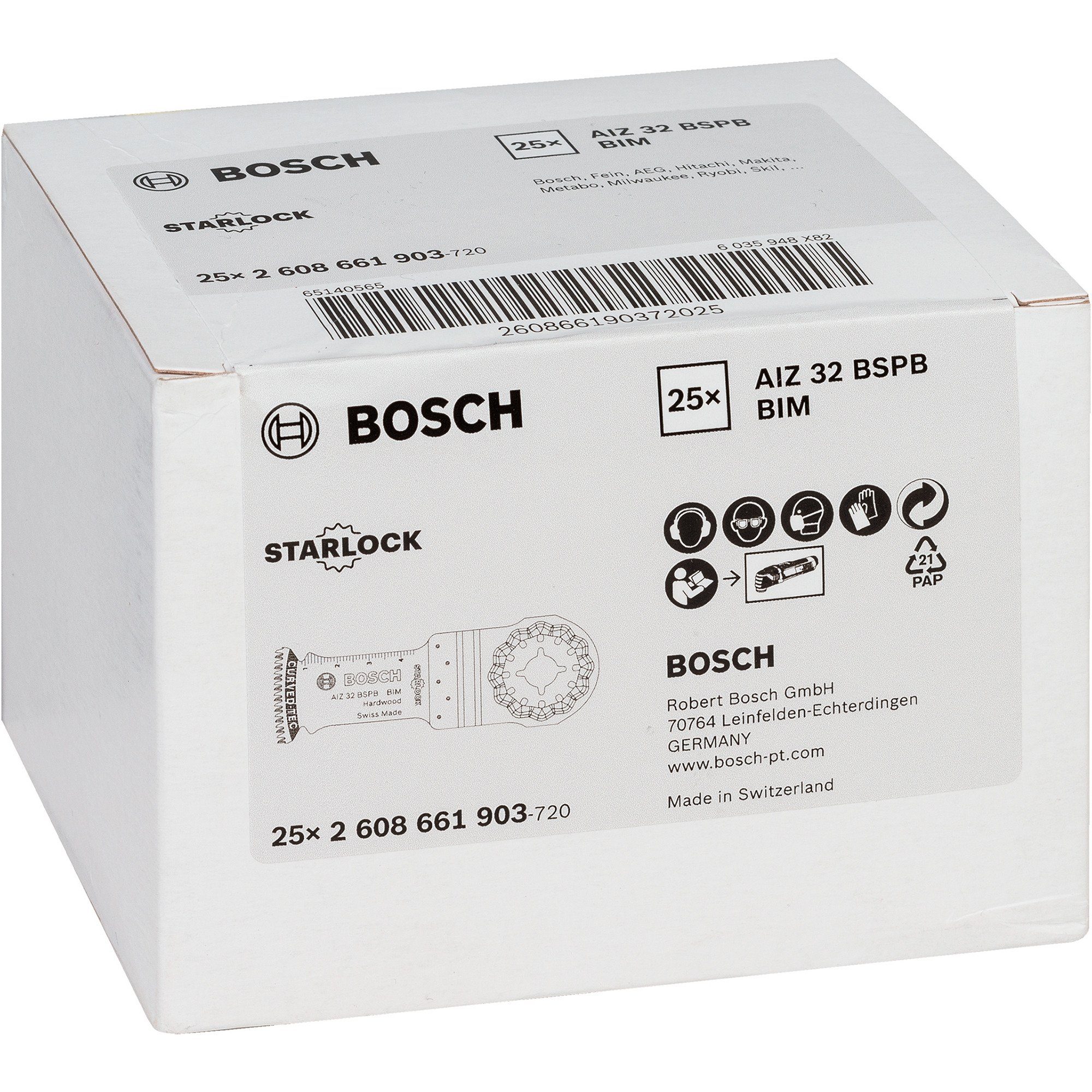 Bosch BSPB BOSCH Professional AIZ Sägeblatt Tauchsägeblatt 32