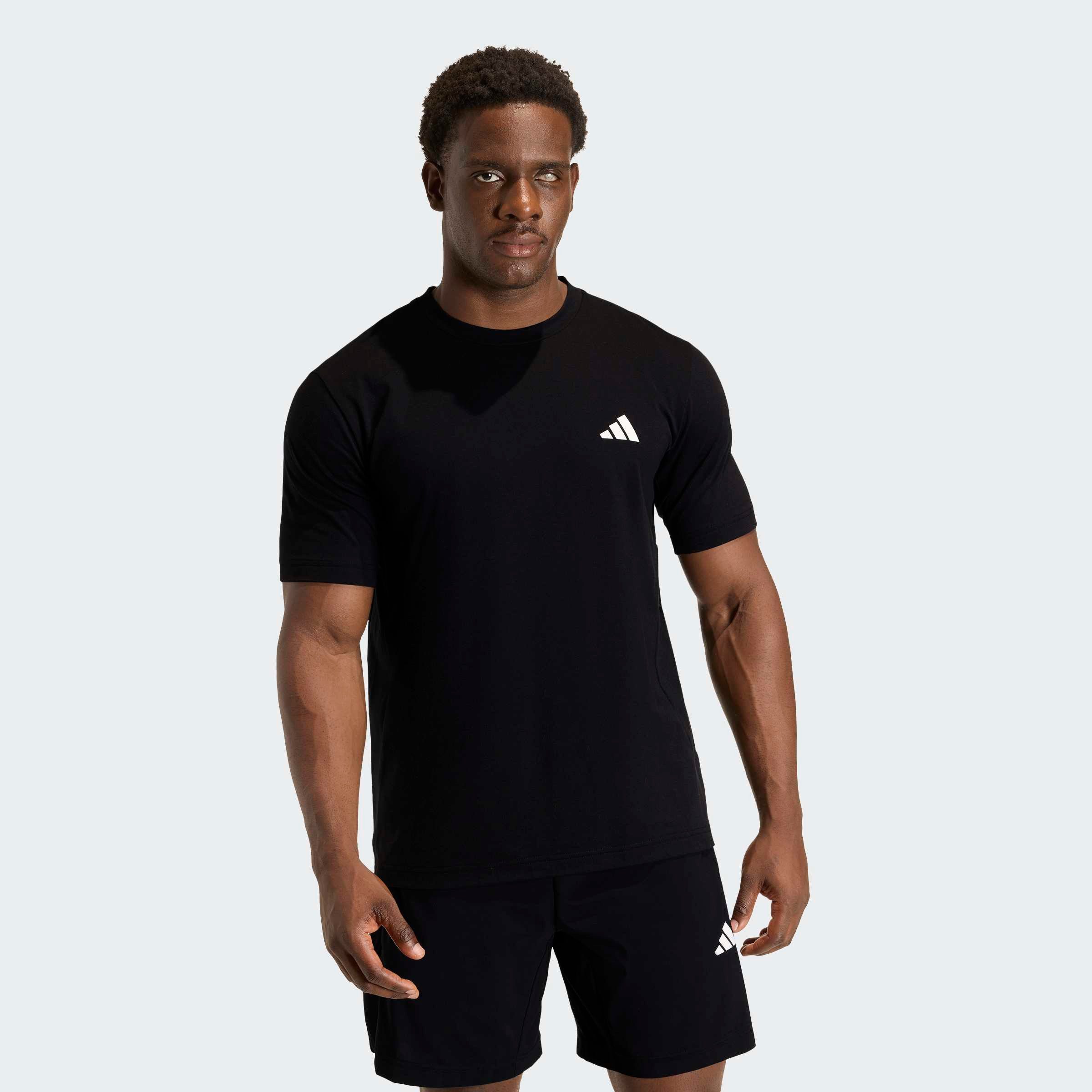 adidas Performance T-Shirt WORKOUT ESSENTIALS FEELREADY mit Rundhalsausschnitt, aus Polyester