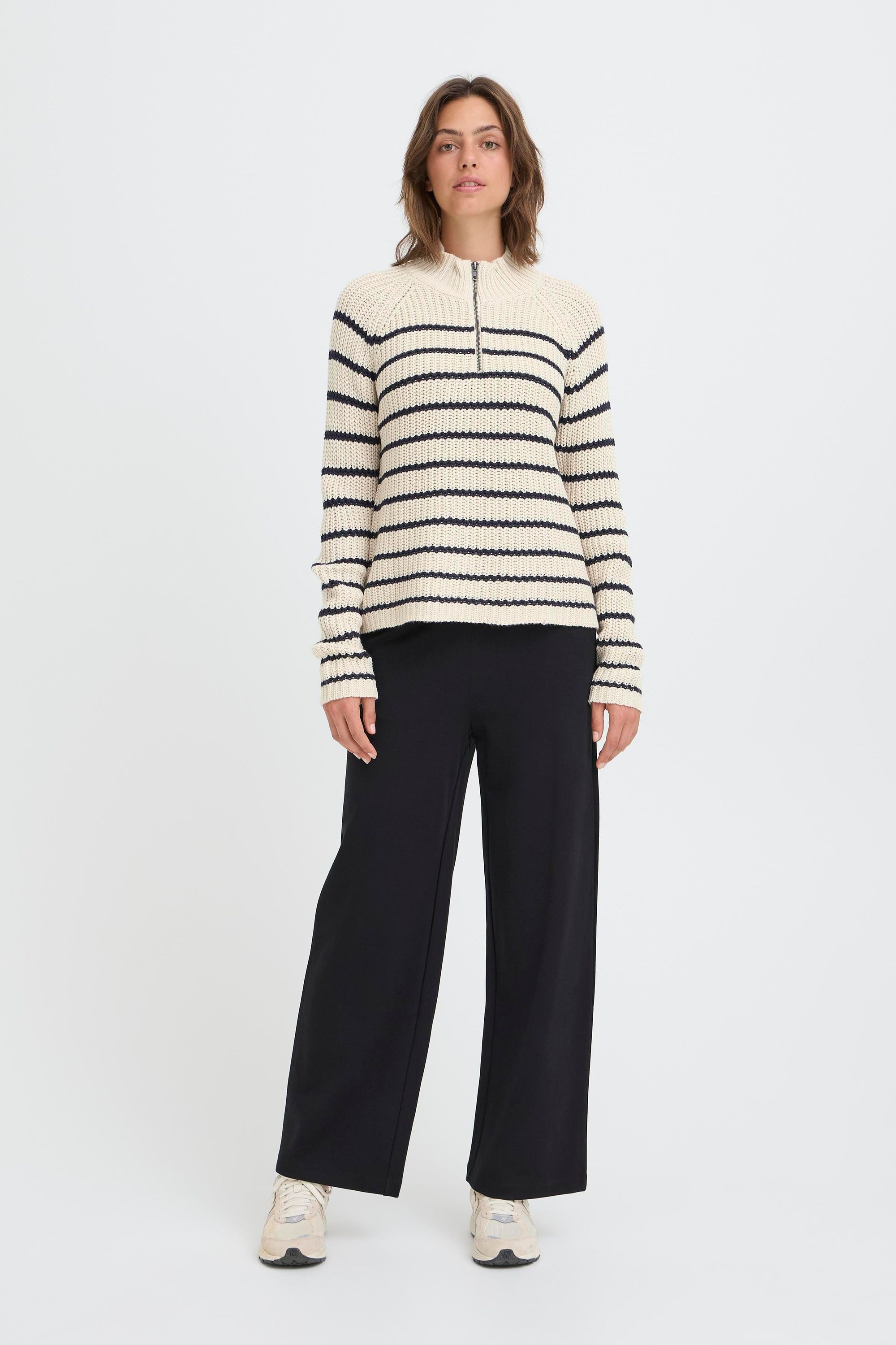 OXMO Troyer OXKanna Modischer Pullover mit Struktur