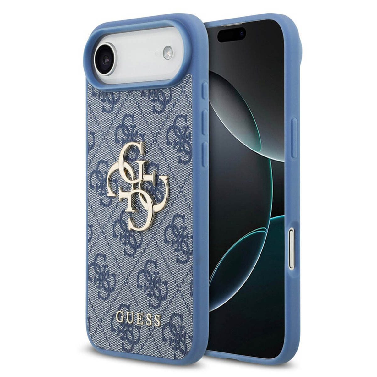Guess Backcover Guess 4G Metal Logo Back Cover Apple iPhone Air - Blau