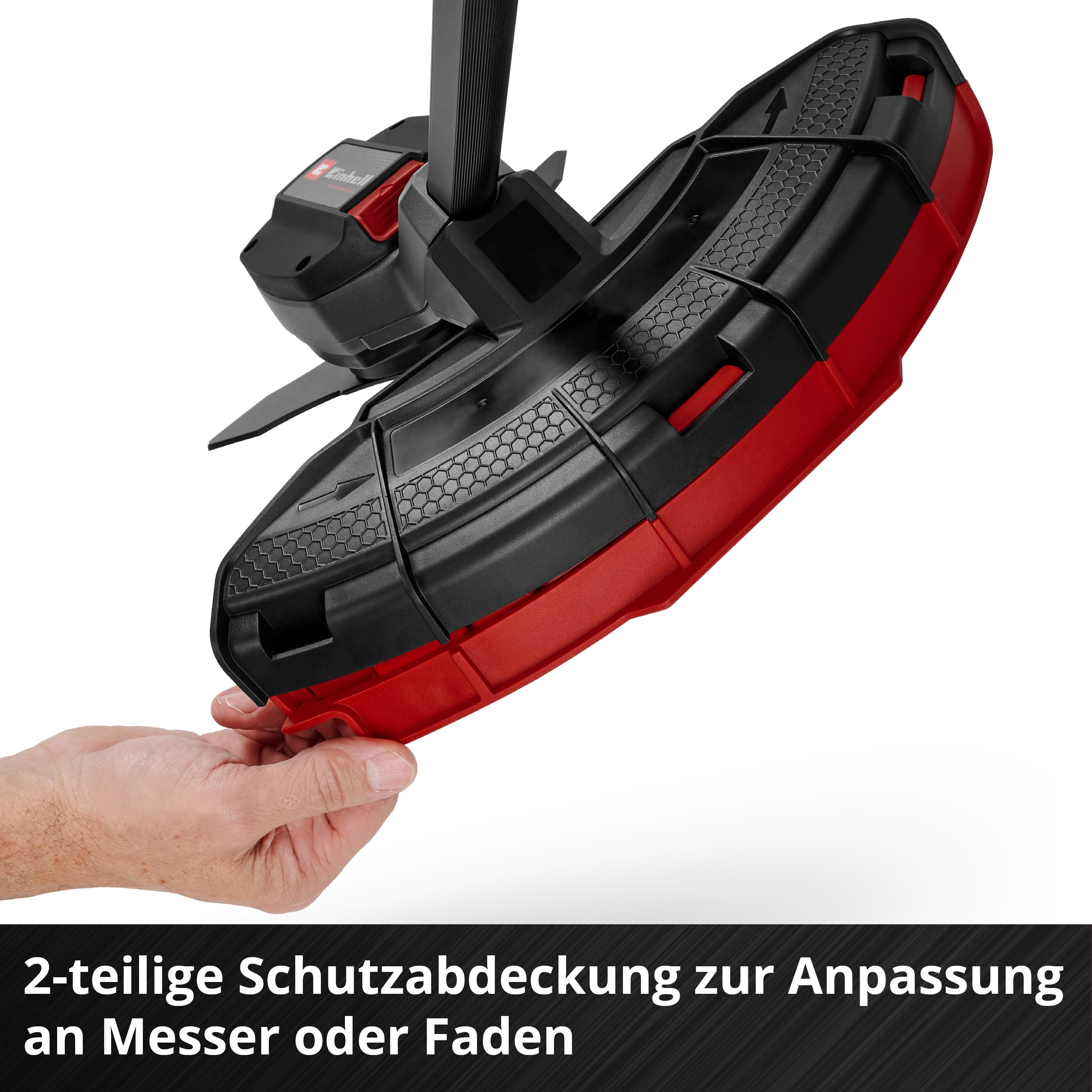 Einhell Akku-Motorsense GP-BC 36/430 Li P BL-Solo, 25,5 cm Arbeitsbreite Messer, 43 cm Arbeitsbreite Faden, ohne Akku und Ladegerät – Bild 5 von 5