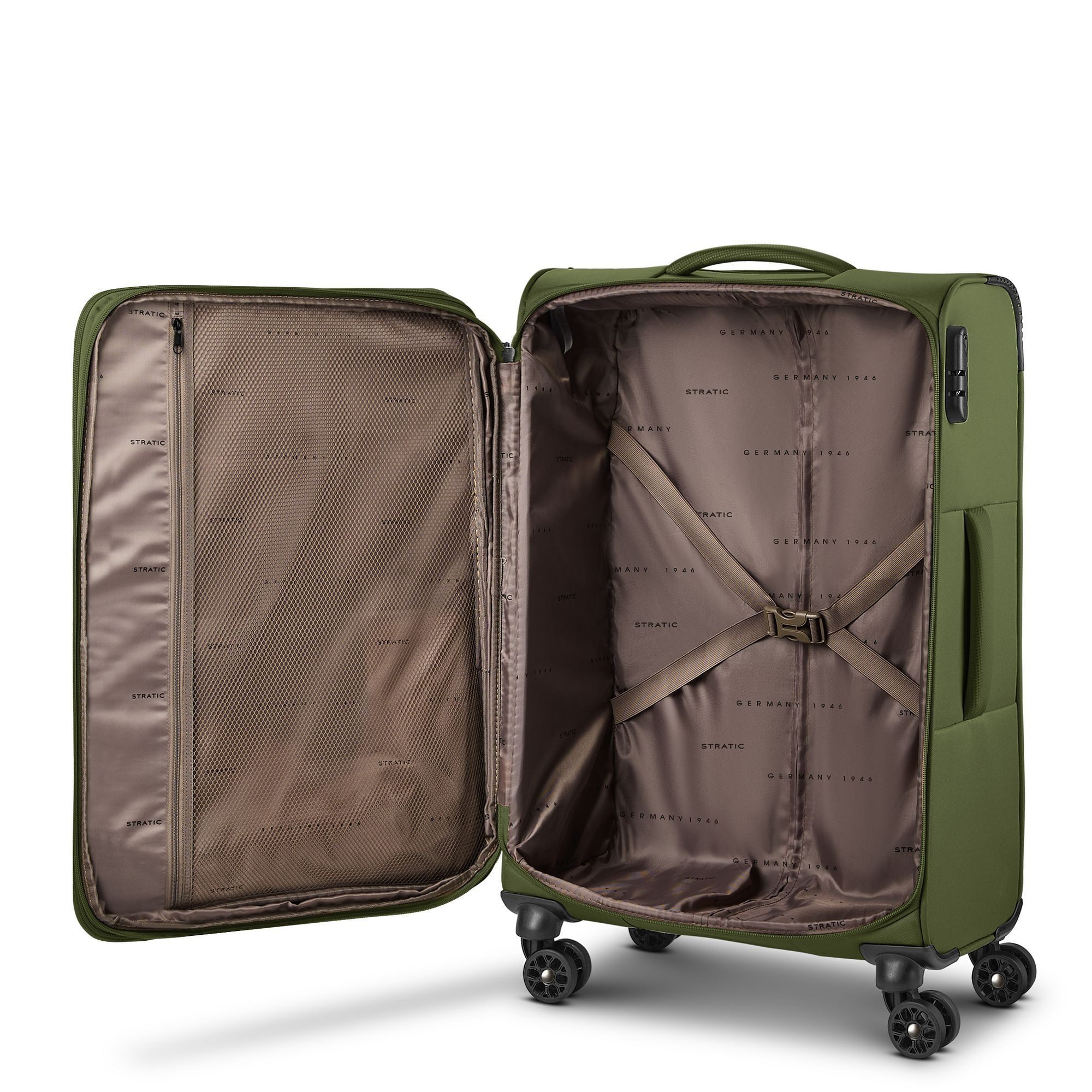 Stratic Weichgepäck-Trolley taska, 4 Rollen, Polyester