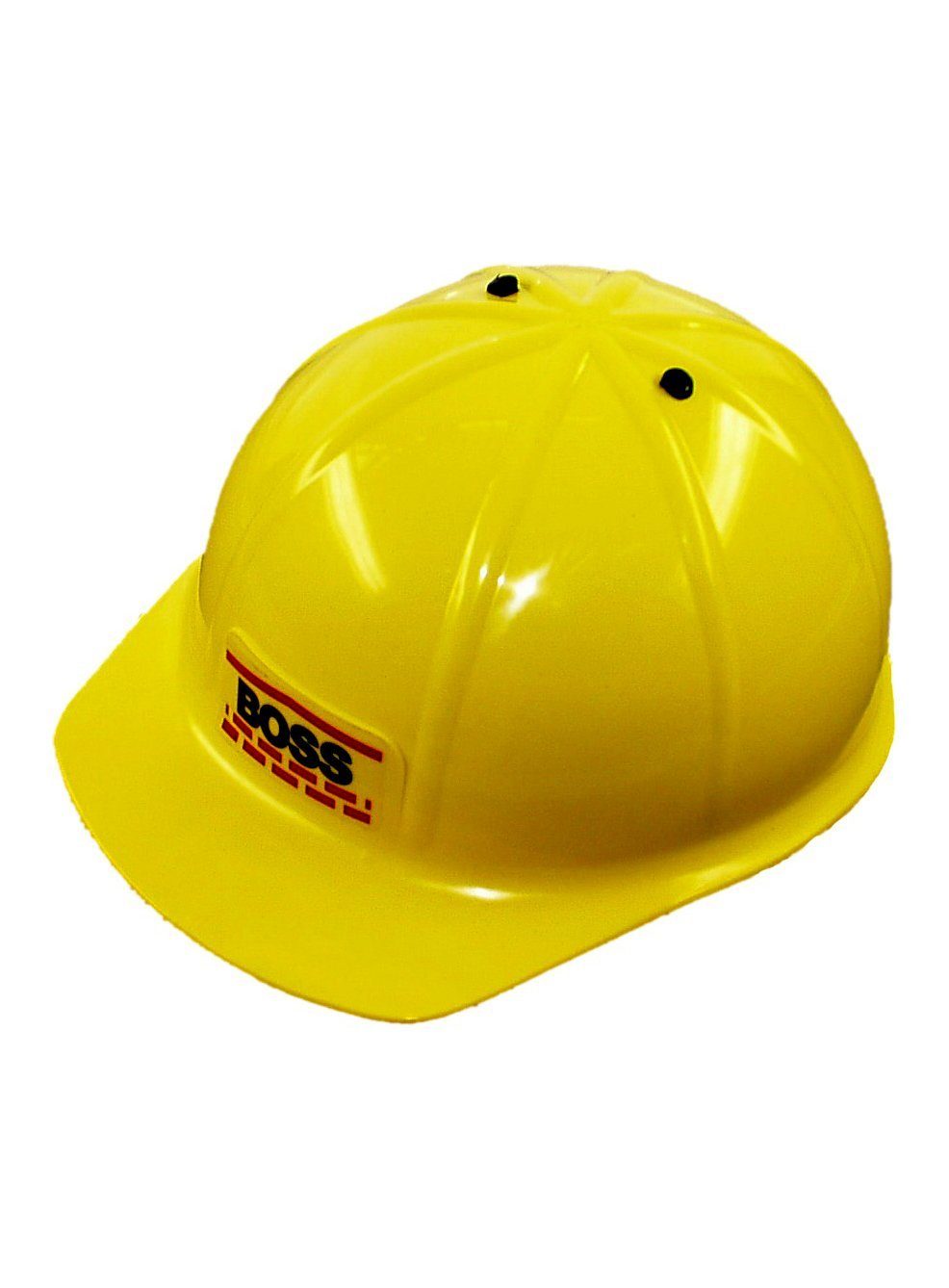 NO NAME Metamorph Kostüm Bauarbeiter Helm, Robuster Helm für 'Boss der Baumeister'