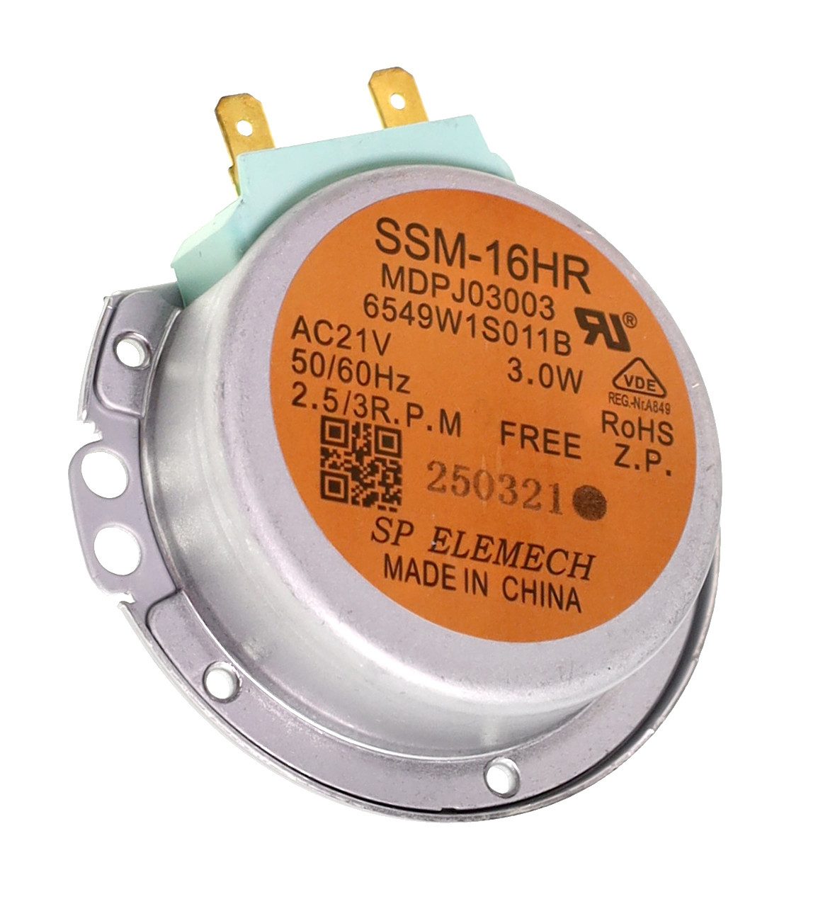 Montagezubehör Backofen LG 6549W1S011B Motor für Mikrowellen (siehe Beschreibung)