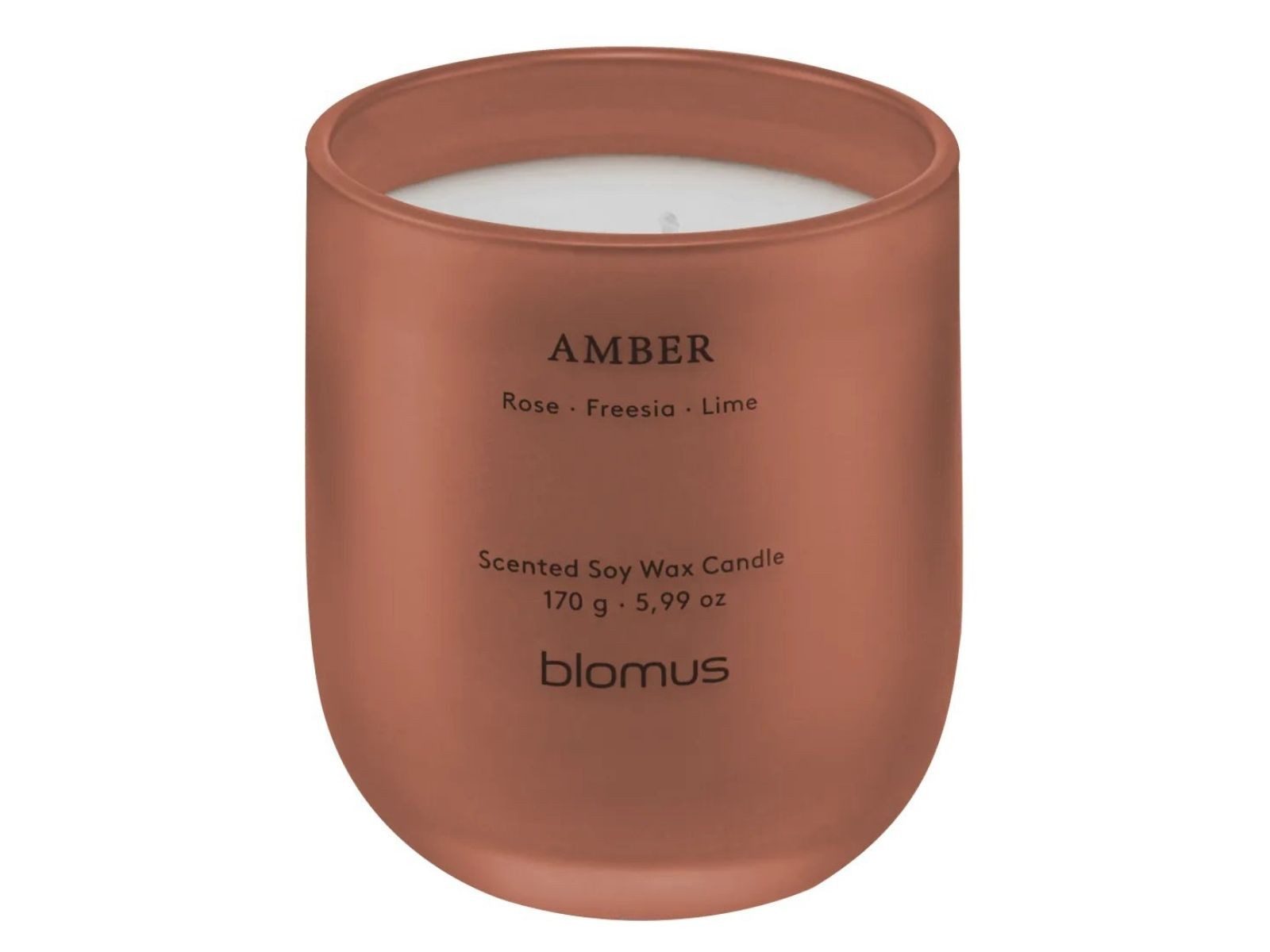 blomus Duftkerze TUOKSU Duftkerze S Amber rustic brown 9cm