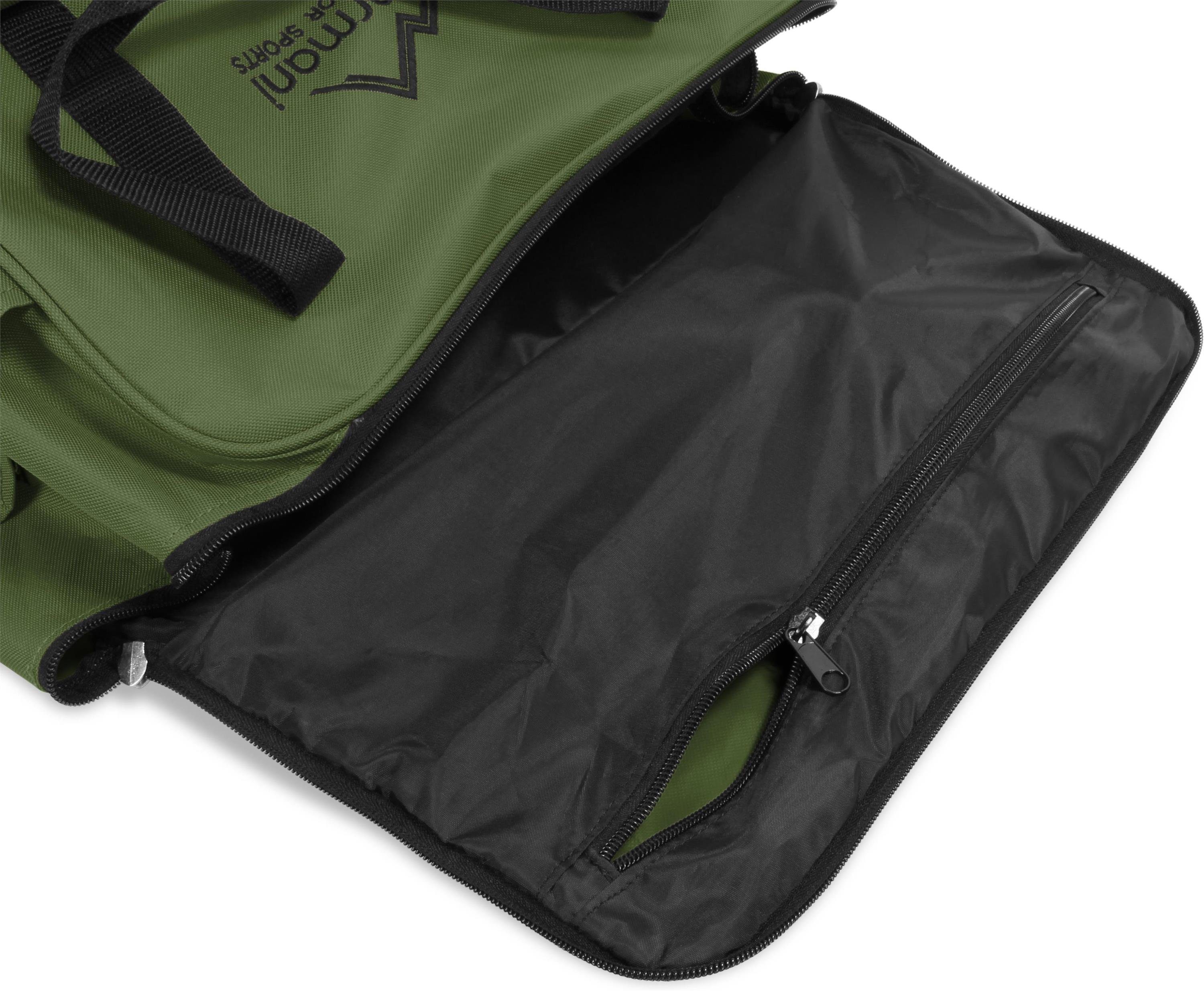 normani Sporttasche Skitasche 53 l Alpine Depo, Skischuhtasche mit separatem Helmfach und Rucksackfunktion