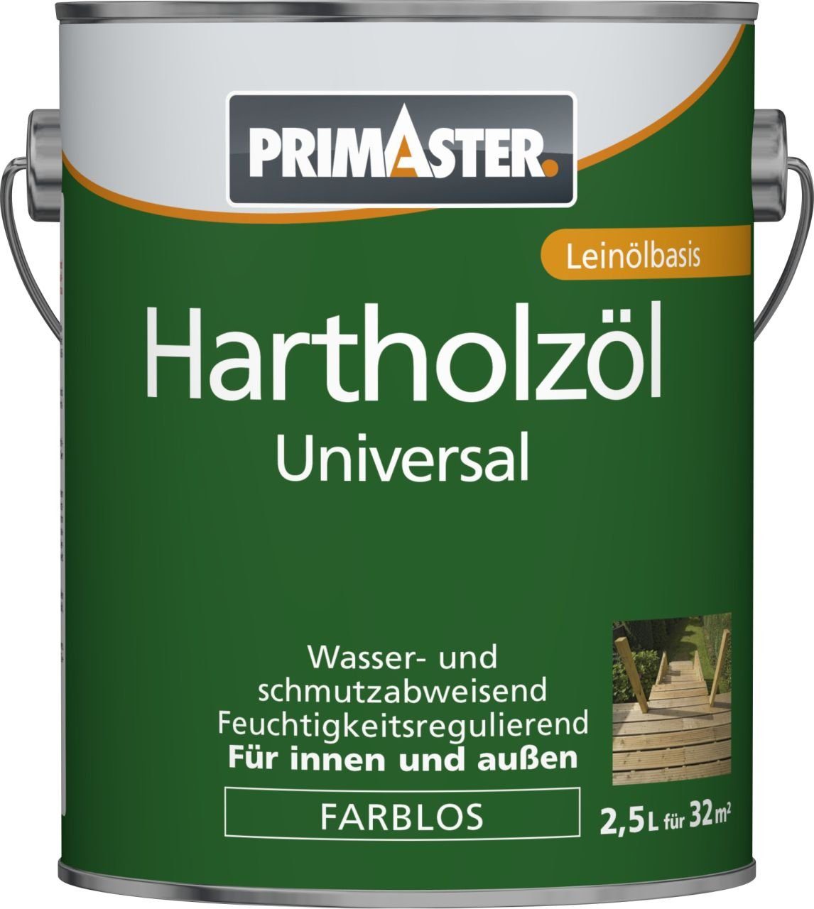 Primaster Hartholzöl Primaster Hartholzöl Universal farblos 2,5 L