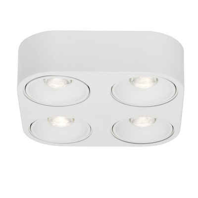 AEG Deckenleuchte »Leca«, LED Deckenlampe 4flg weiß