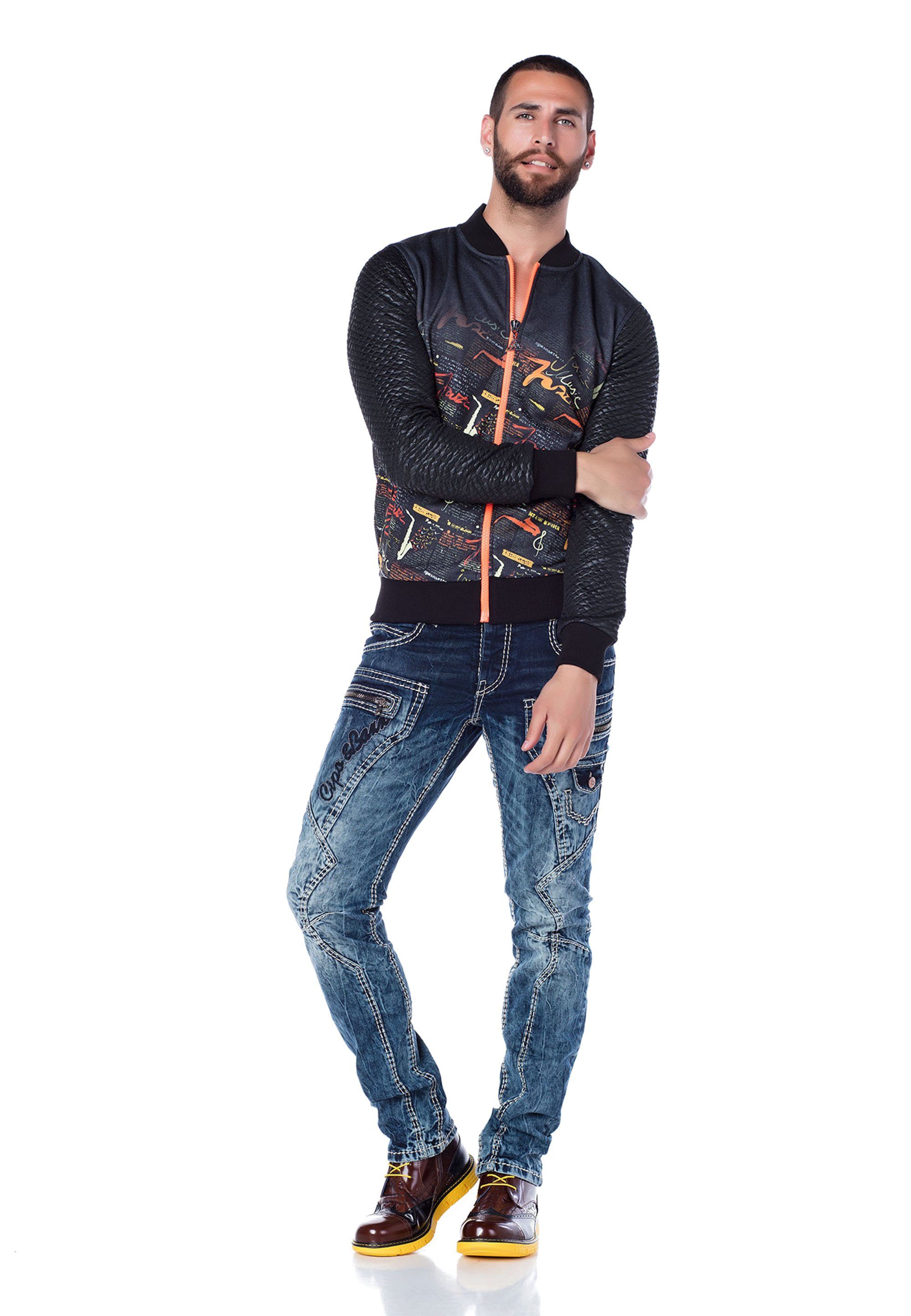 Cipo Print mit & Baxx coolem Outdoorjacke