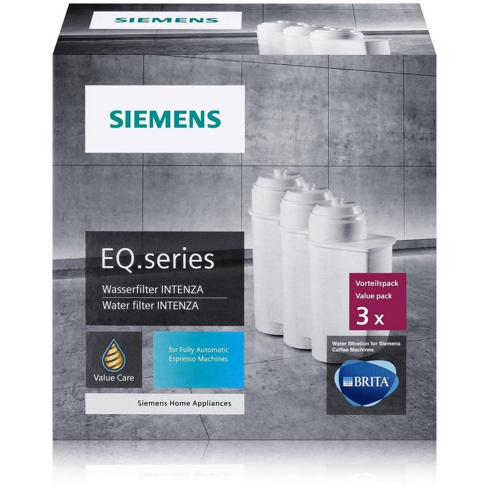 SIEMENS Wasserfilter Siemens Brita Intenza Wasserfilter TZ70033 Kartuschen 3er SIEMENS Wasserfilter Siemens Brita Intenza Wasserfilter TZ70033 Kartuschen 3er