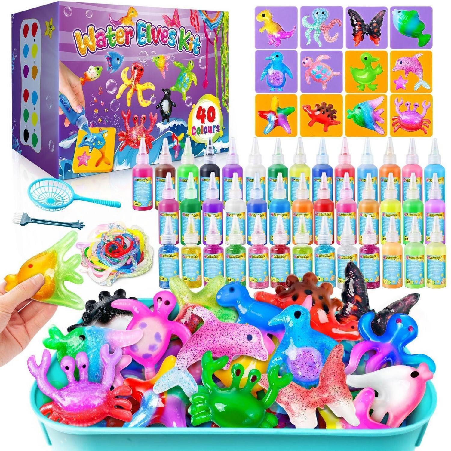 LuxusKollektion Kreativset DIY Wasserelfen Bastelset 40 Farben